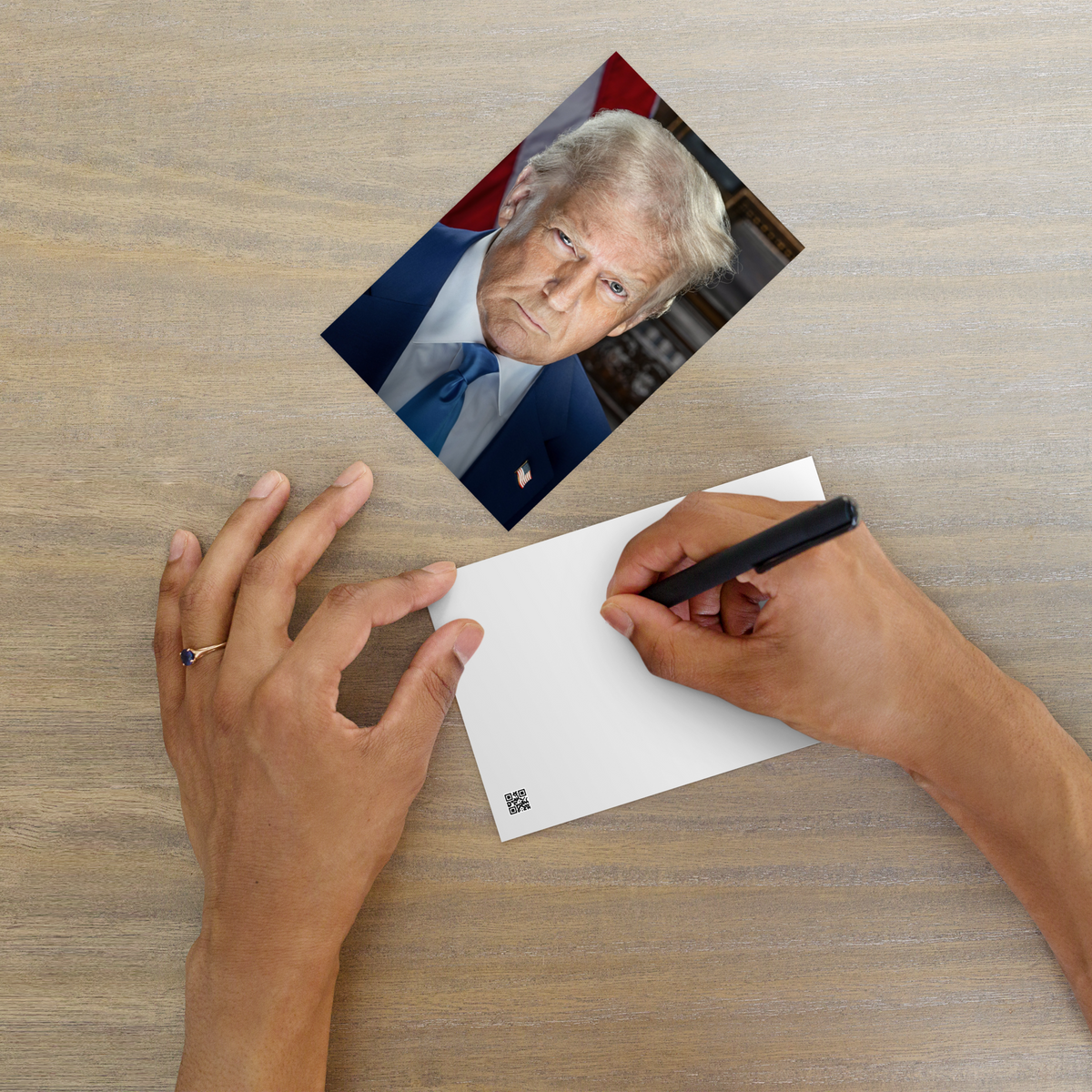 Donald Trump Official Portrait Standard Postcard