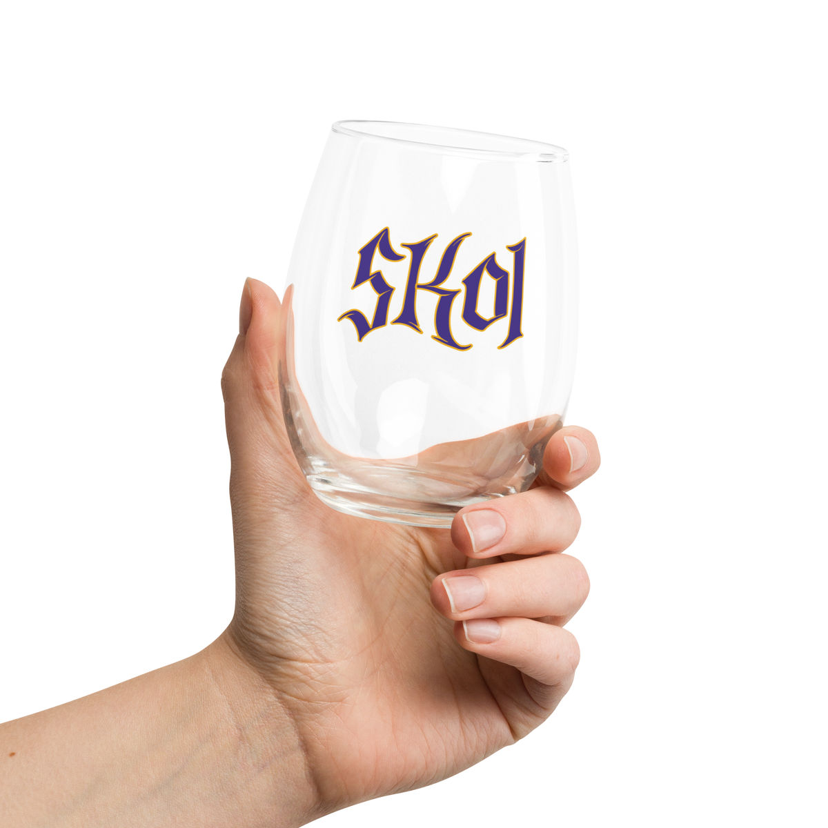 Skol Stemless wine glass