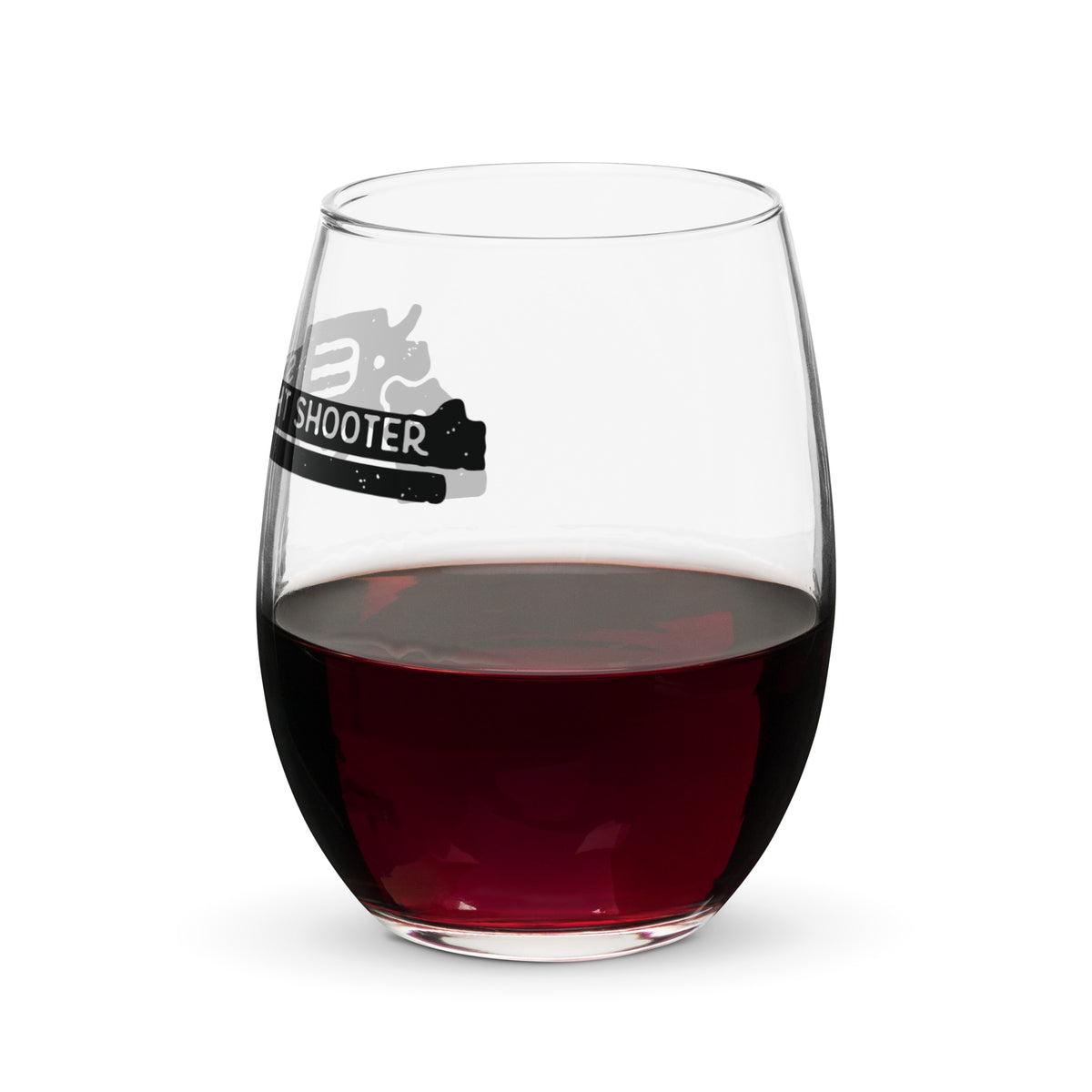 Straight Shooter Stemless Wine Glass