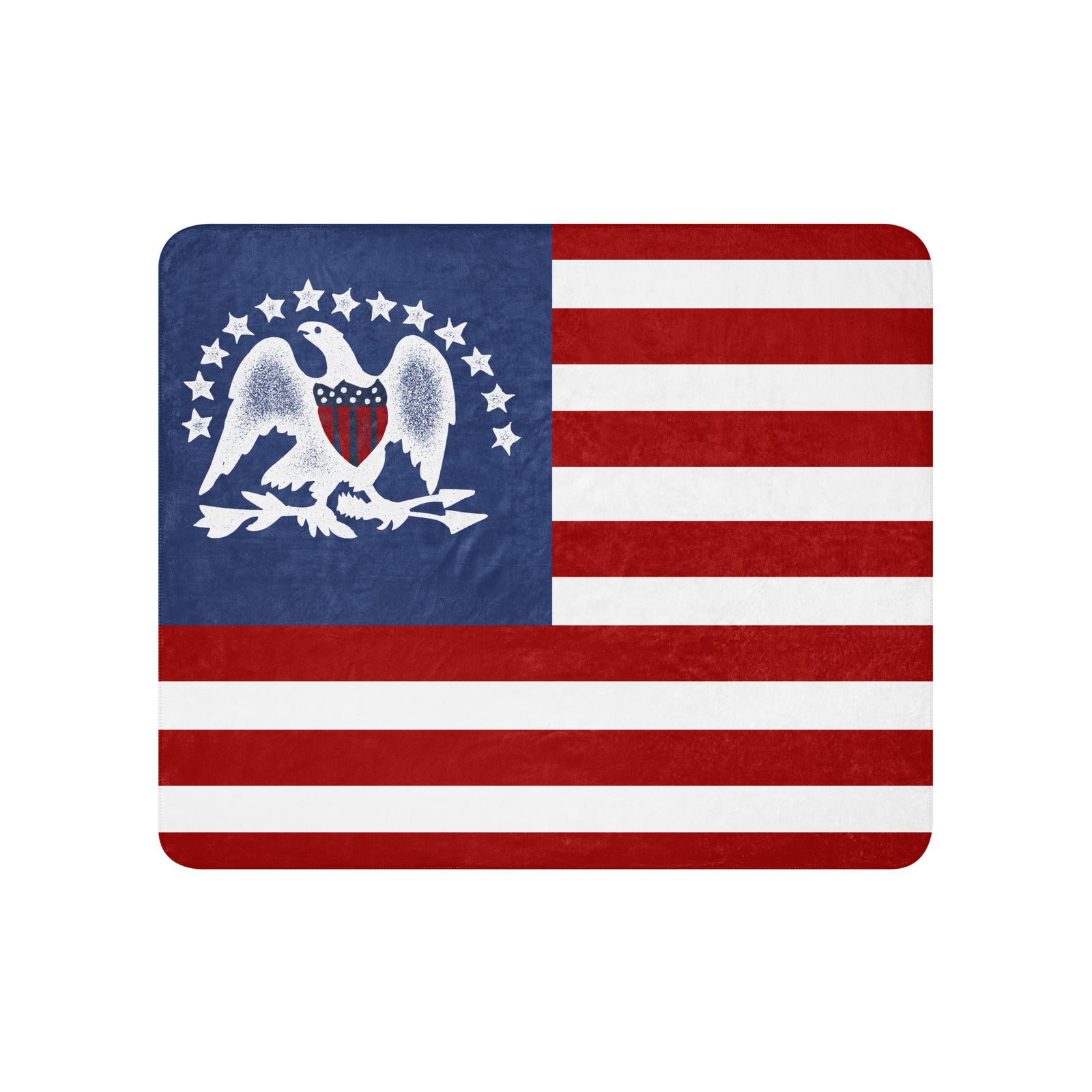 Indian Peace Flag Sherpa Blanket