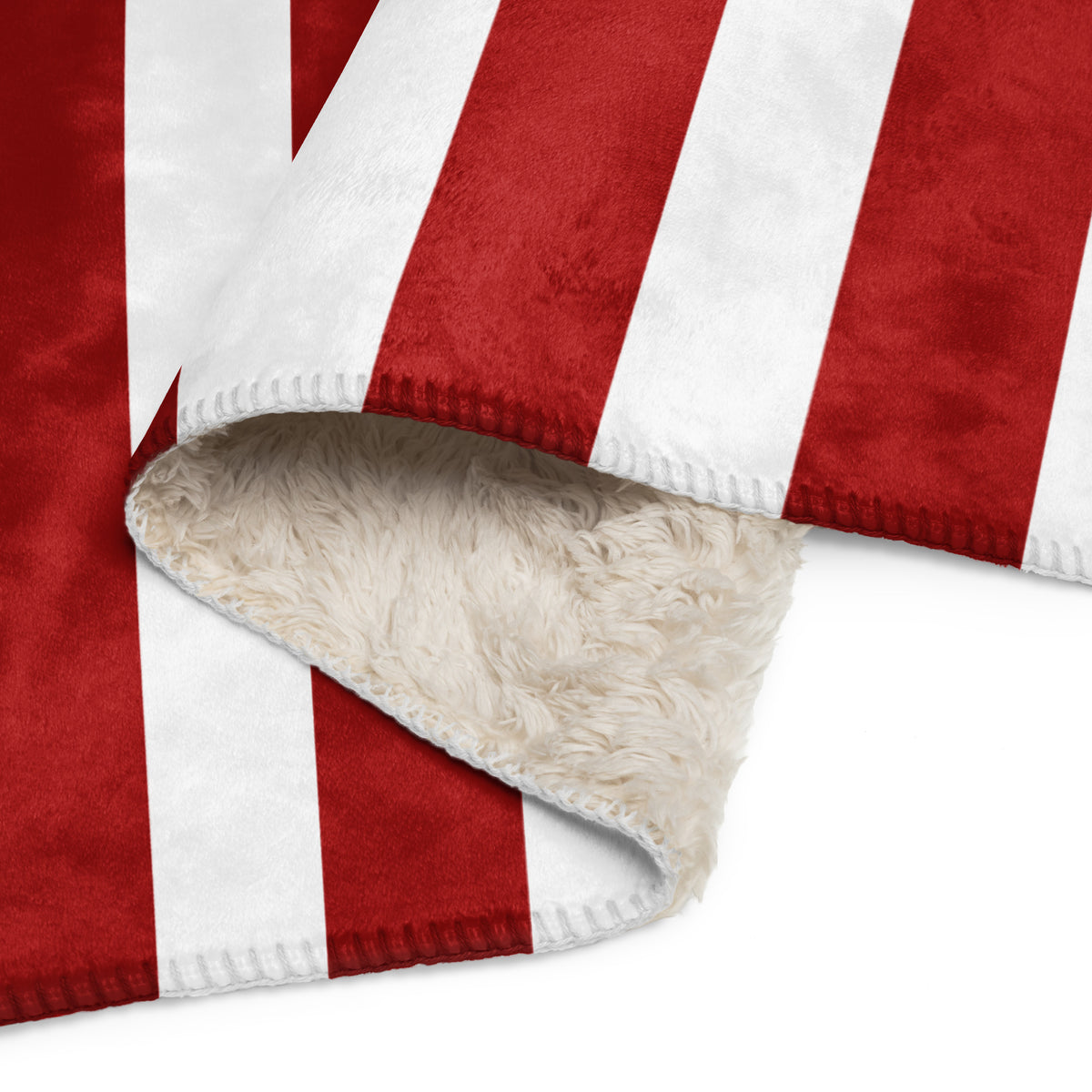 Indian Peace Flag Sherpa Blanket