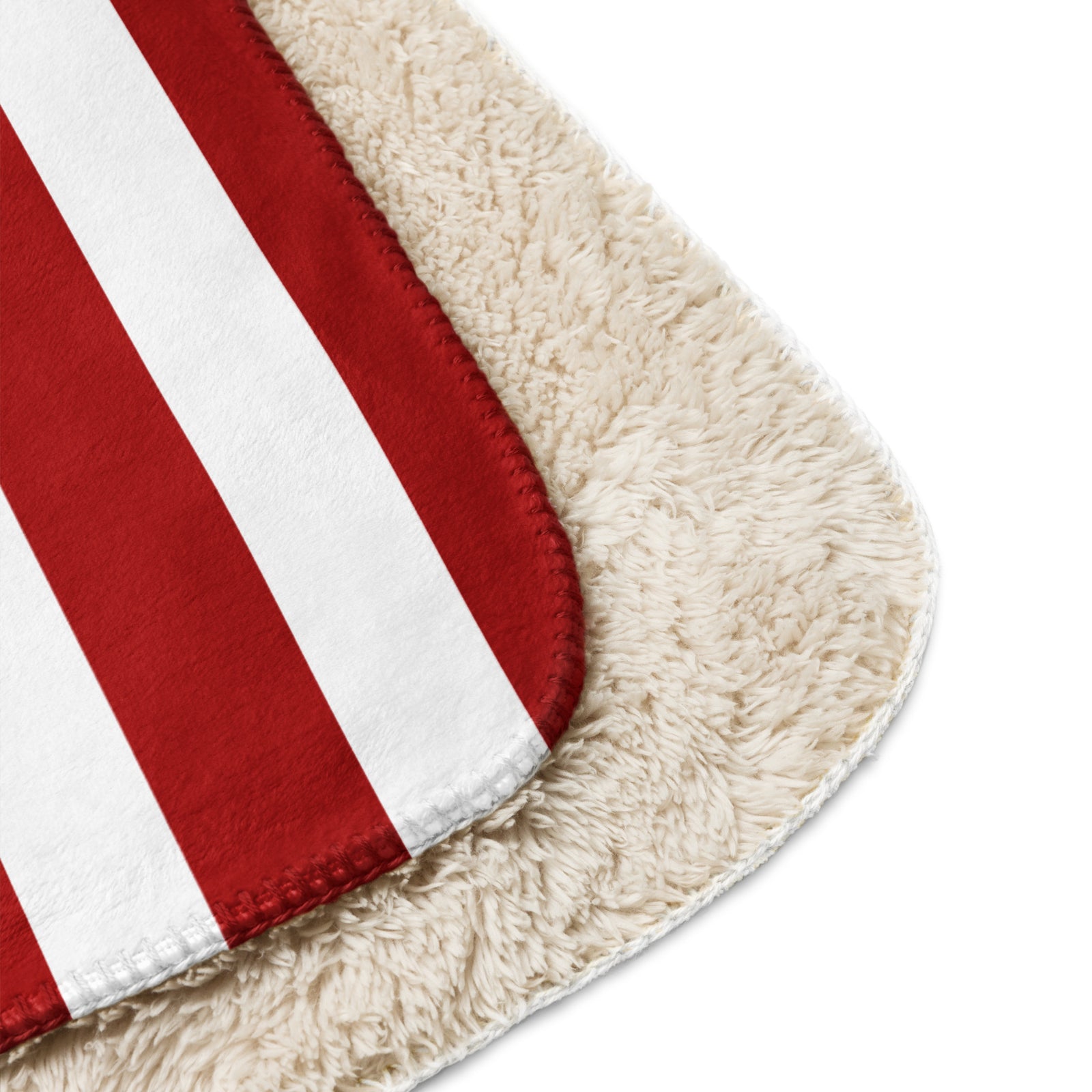 Indian Peace Flag Sherpa Blanket