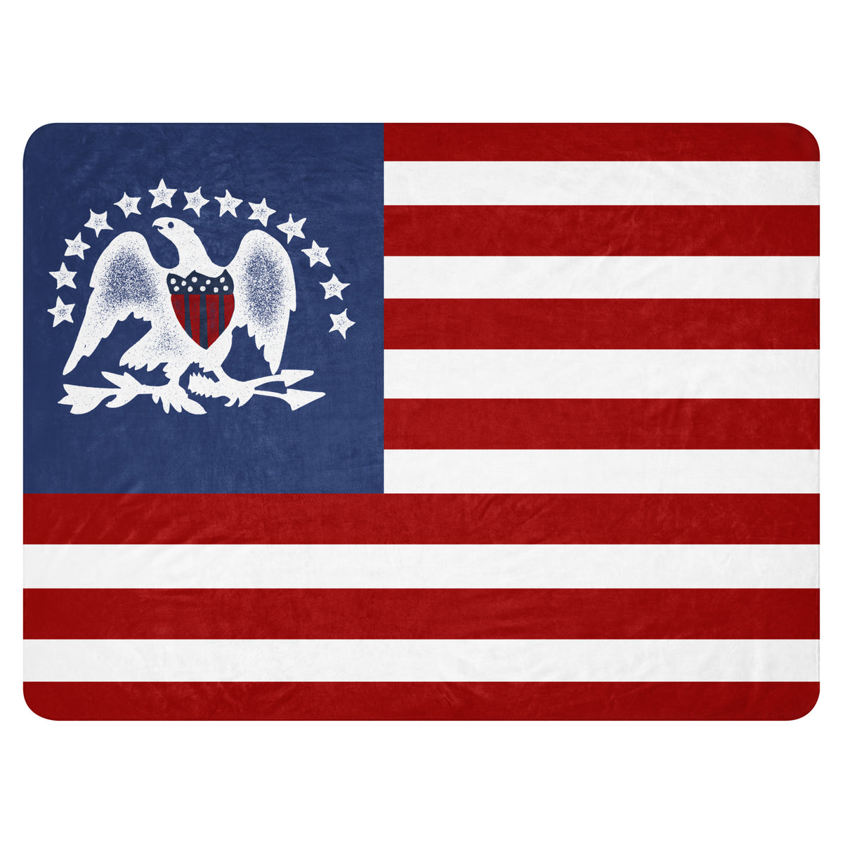 Indian Peace Flag Sherpa Blanket