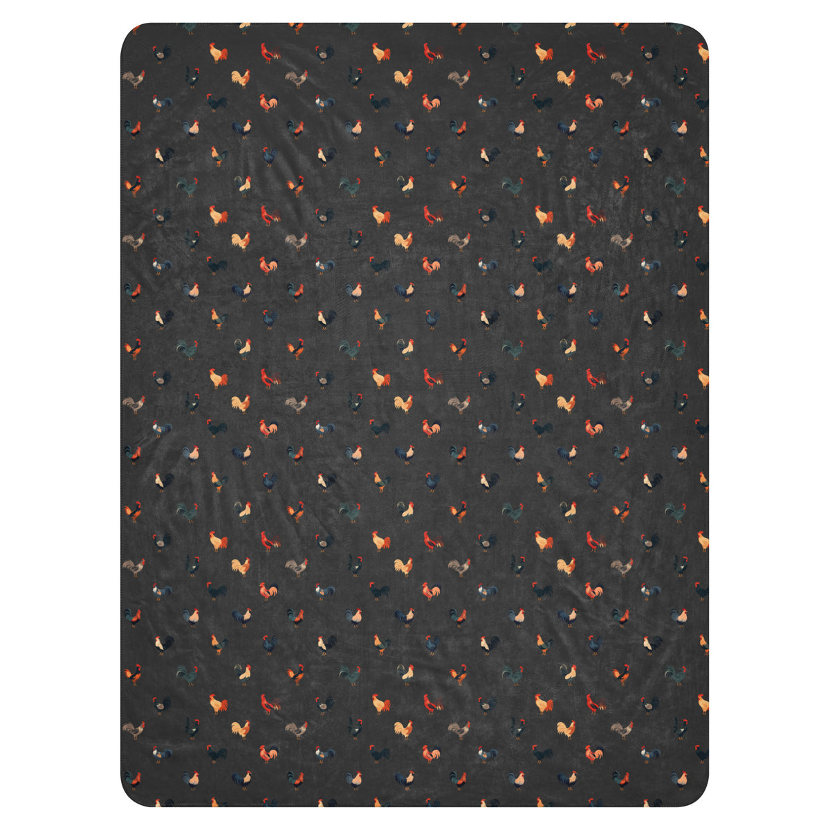 Lots-o-Cocks Sherpa Blanket