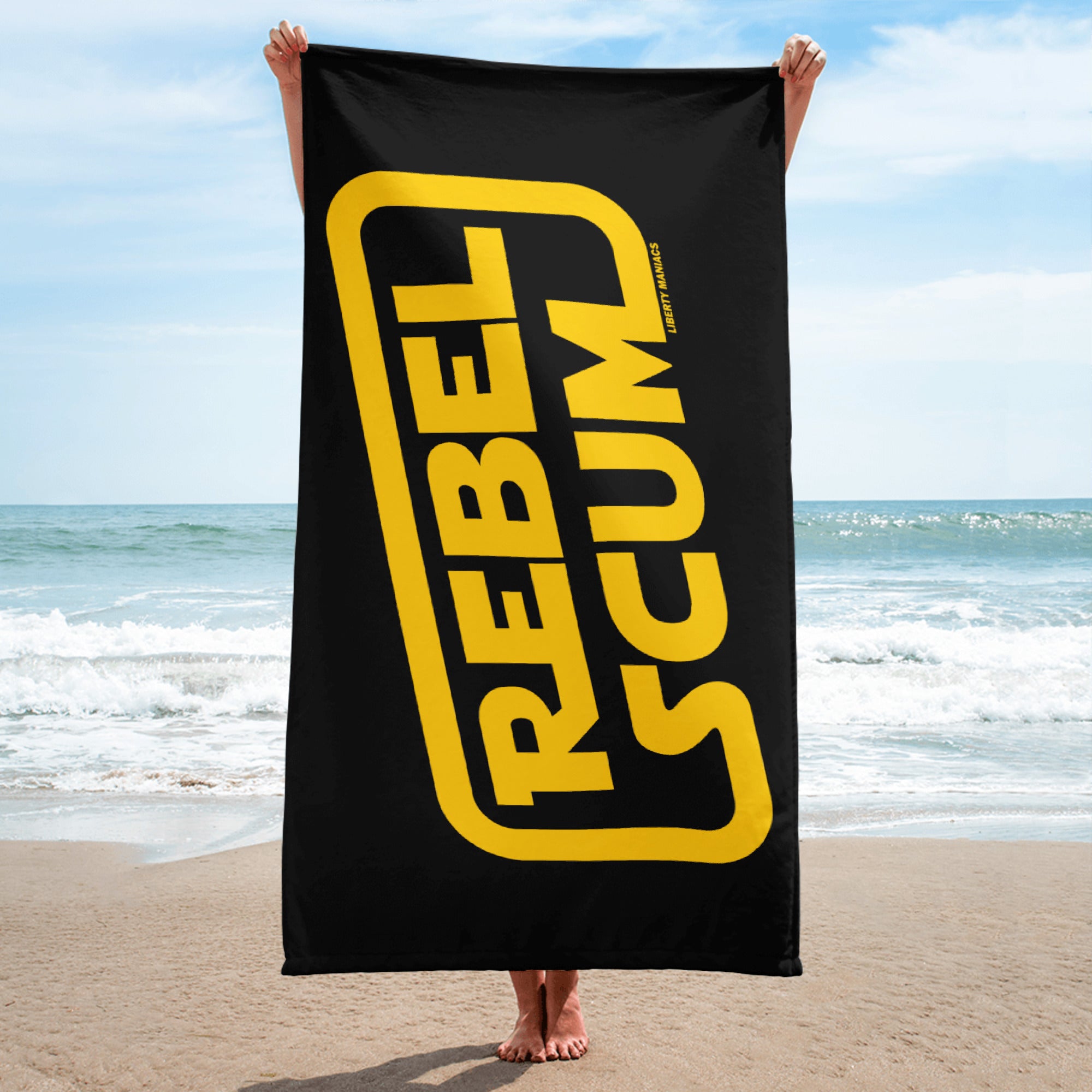 Rebel Scum Beach Towel