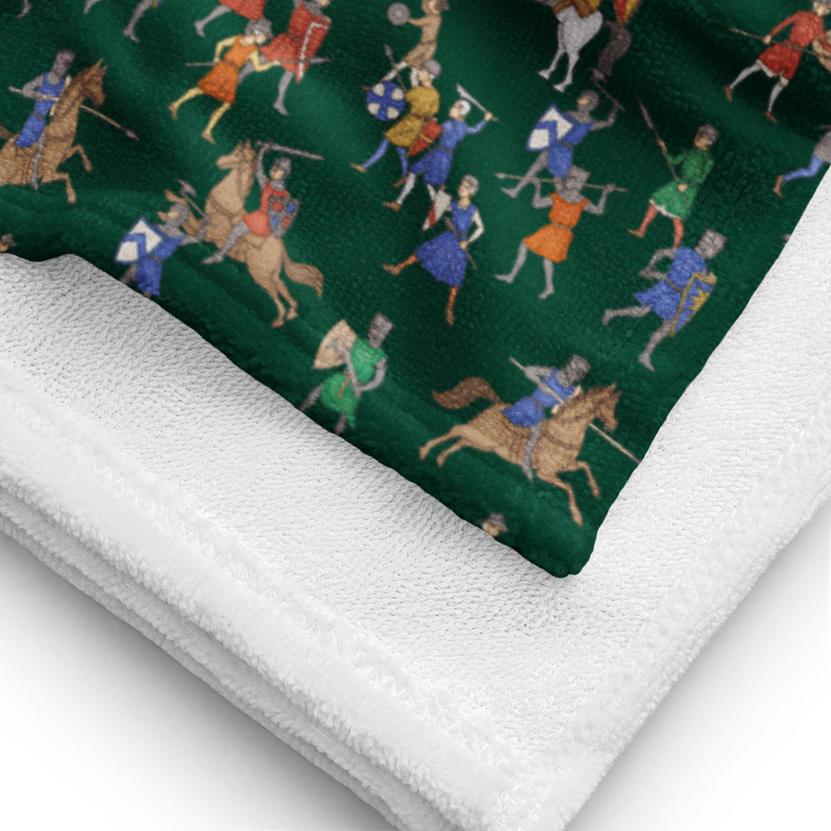 Medieval Battle Beach Towel