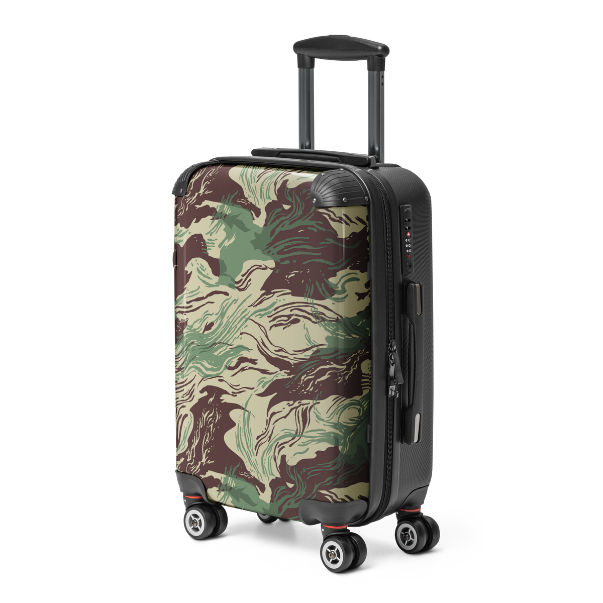 Rhodesian Brushstroke Camouflage Hard-shell Suitcase