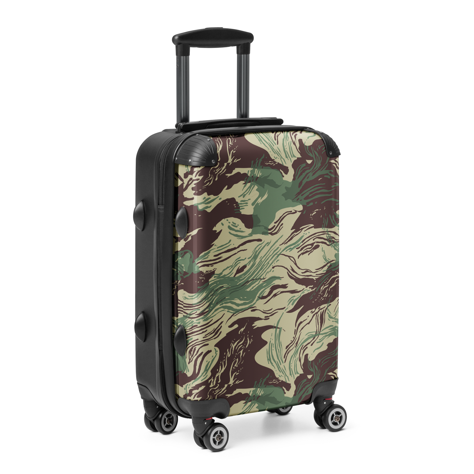Rhodesian Brushstroke Camouflage Hard-shell Suitcase