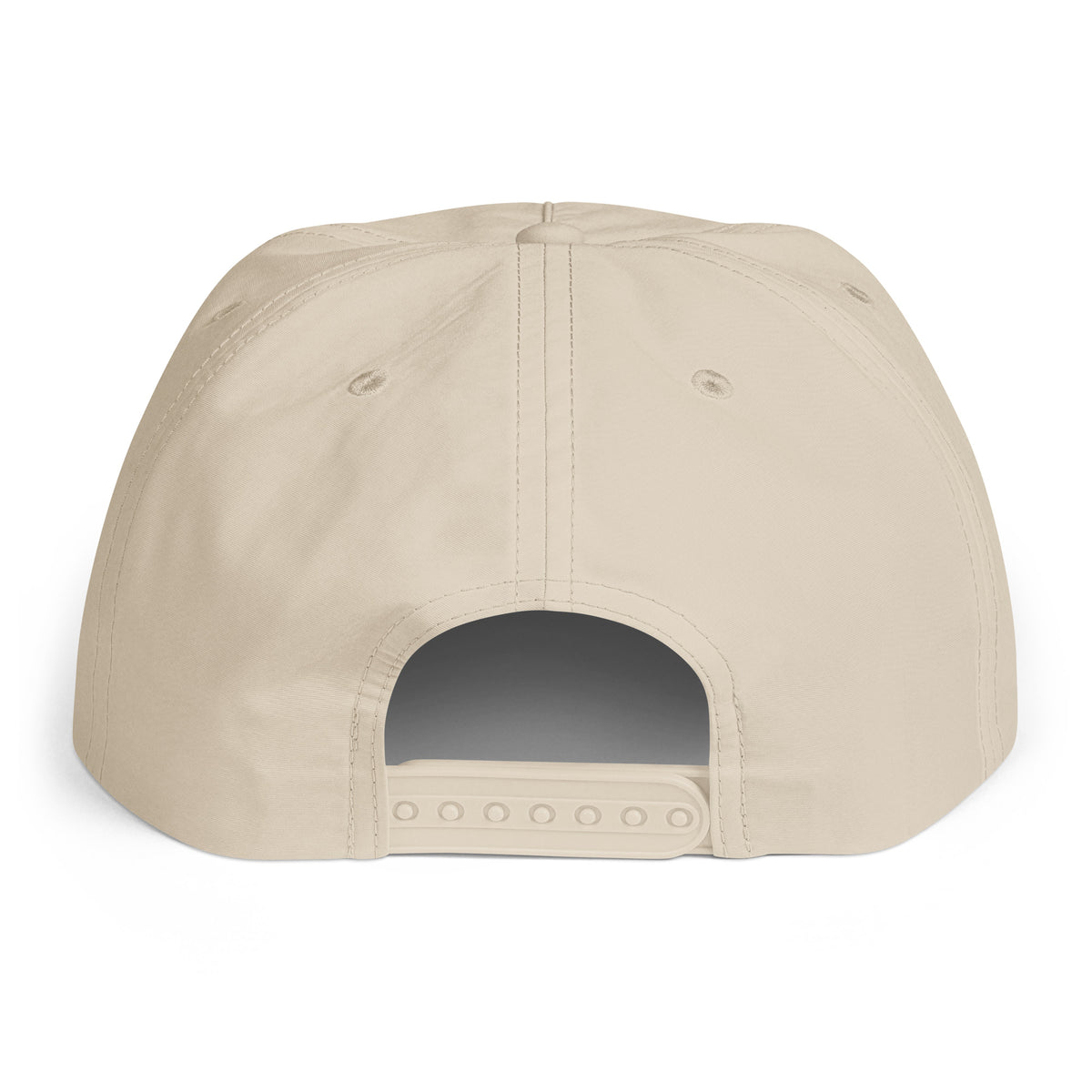America 250 Surf Cap in ecru, back view adjustable patriotic snapback hat
