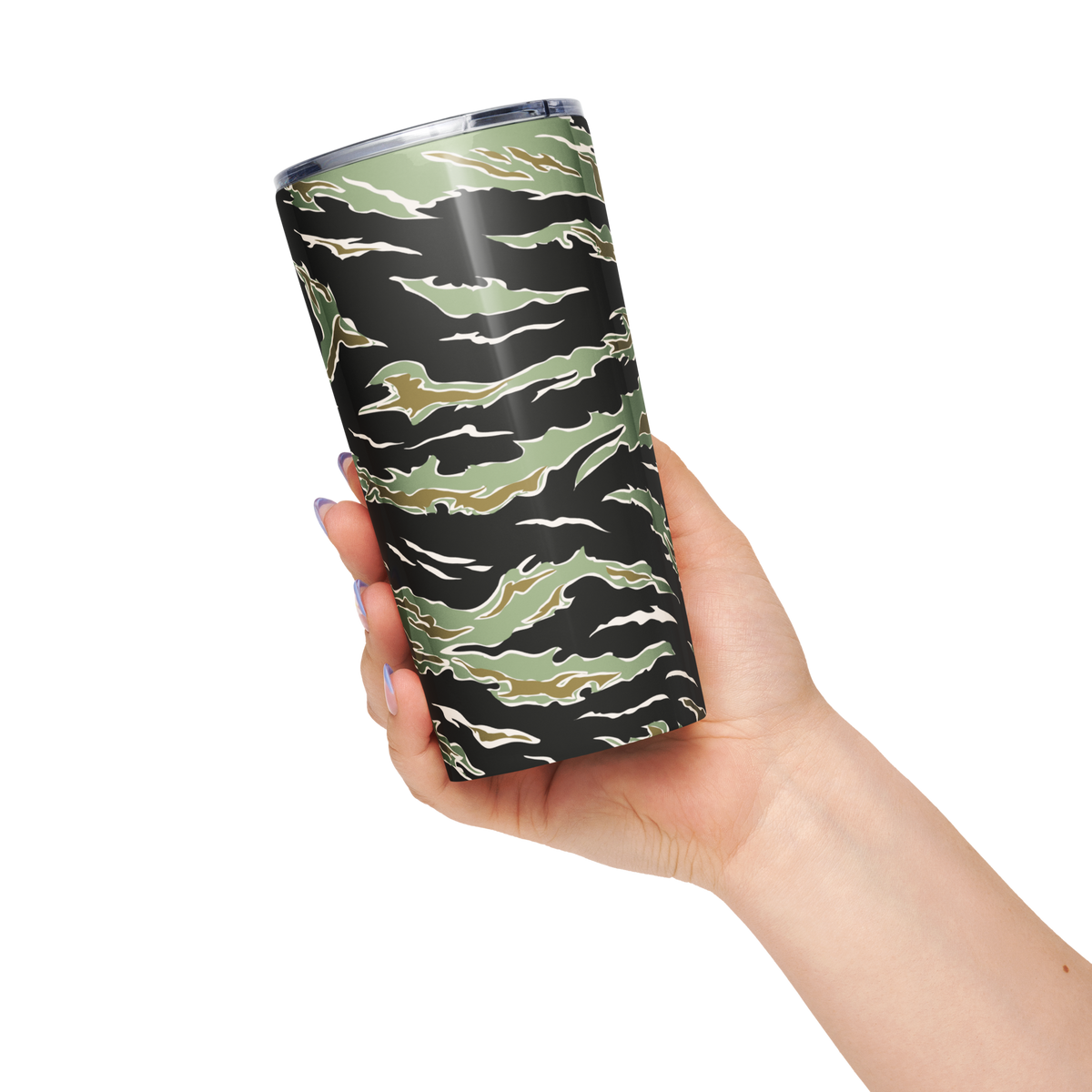 Tiger Stripe Tactical Tumbler