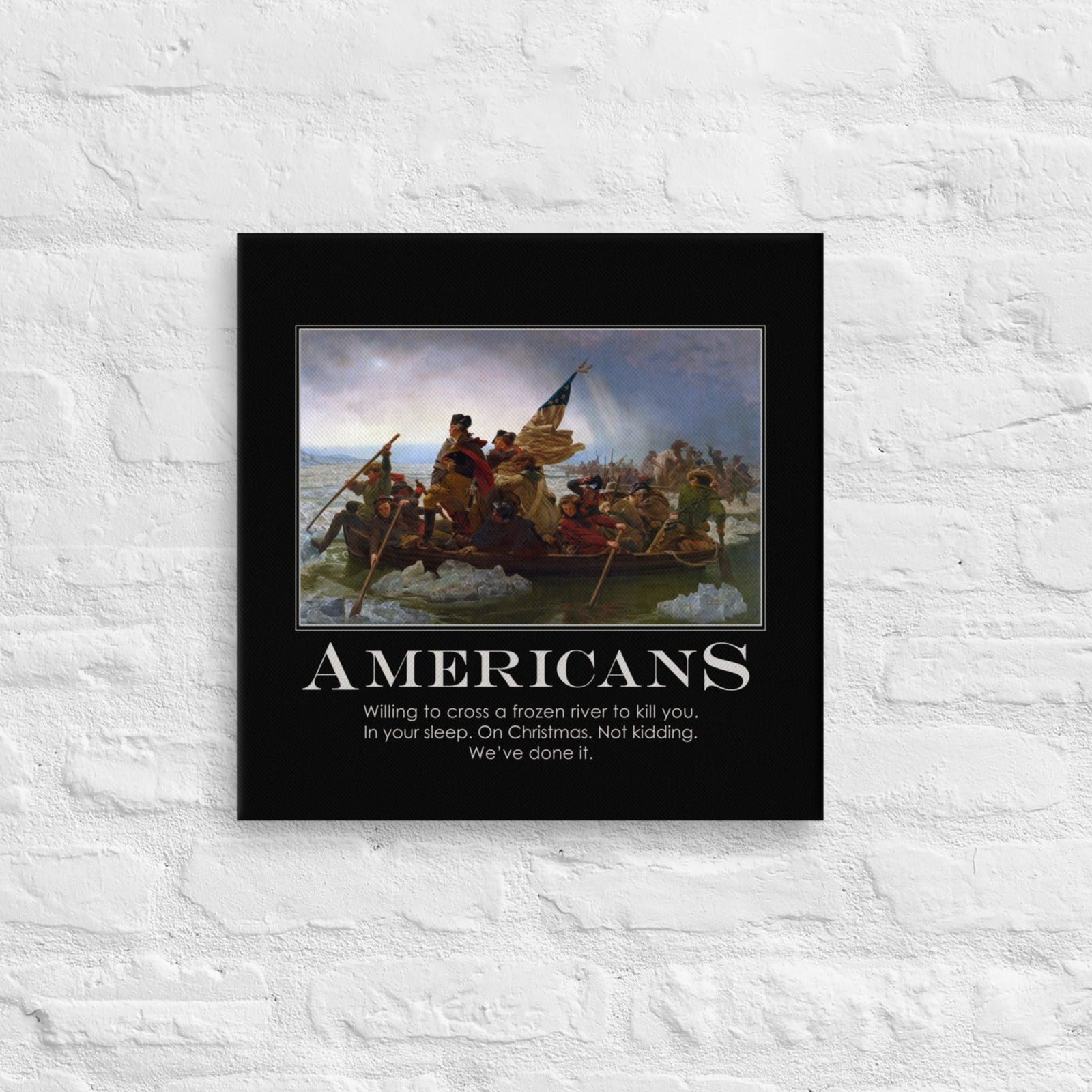 Americans Thin Canvas