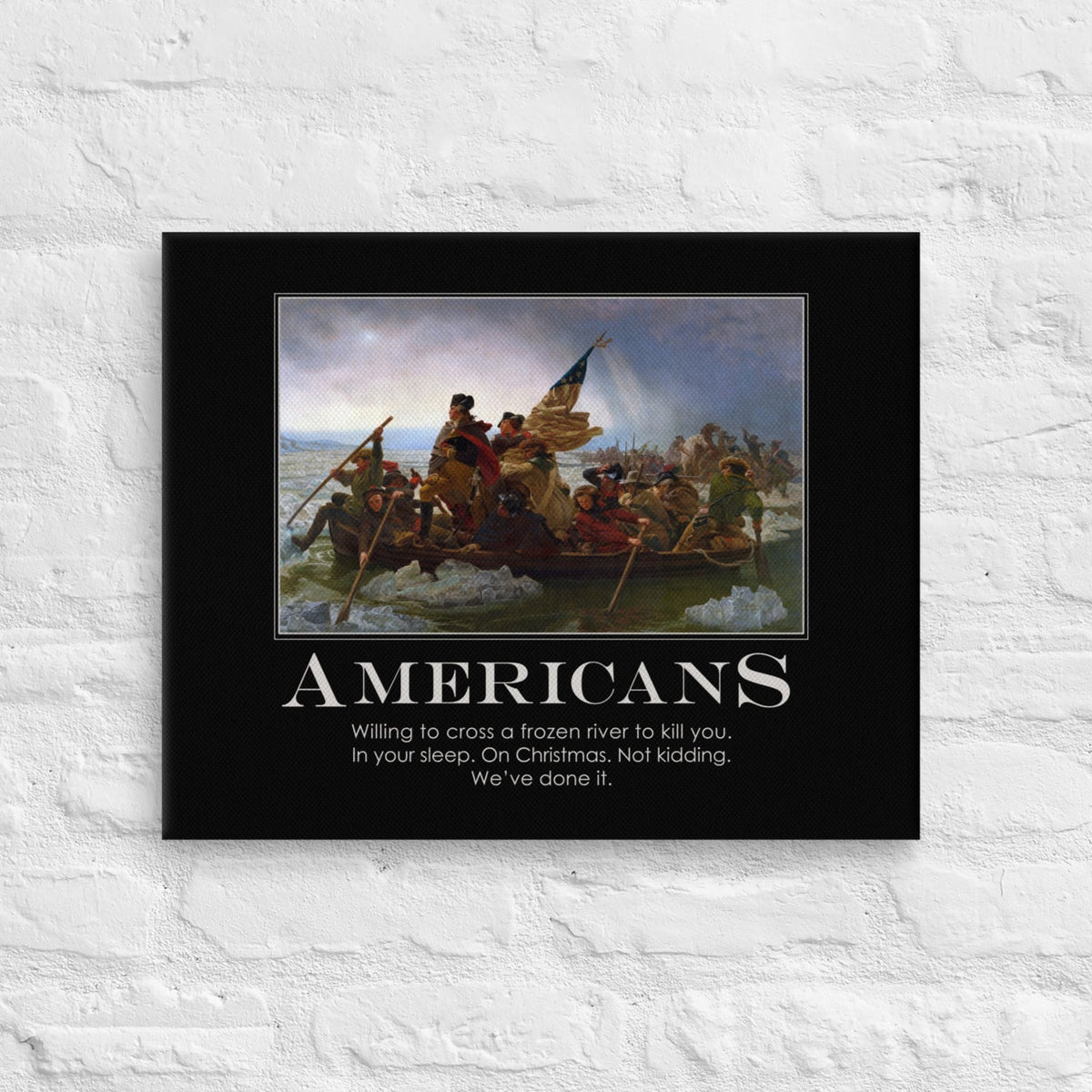 Americans Thin Canvas