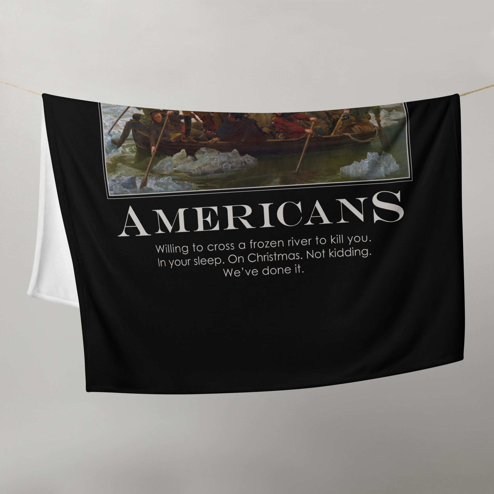 Americans Throw Blanket