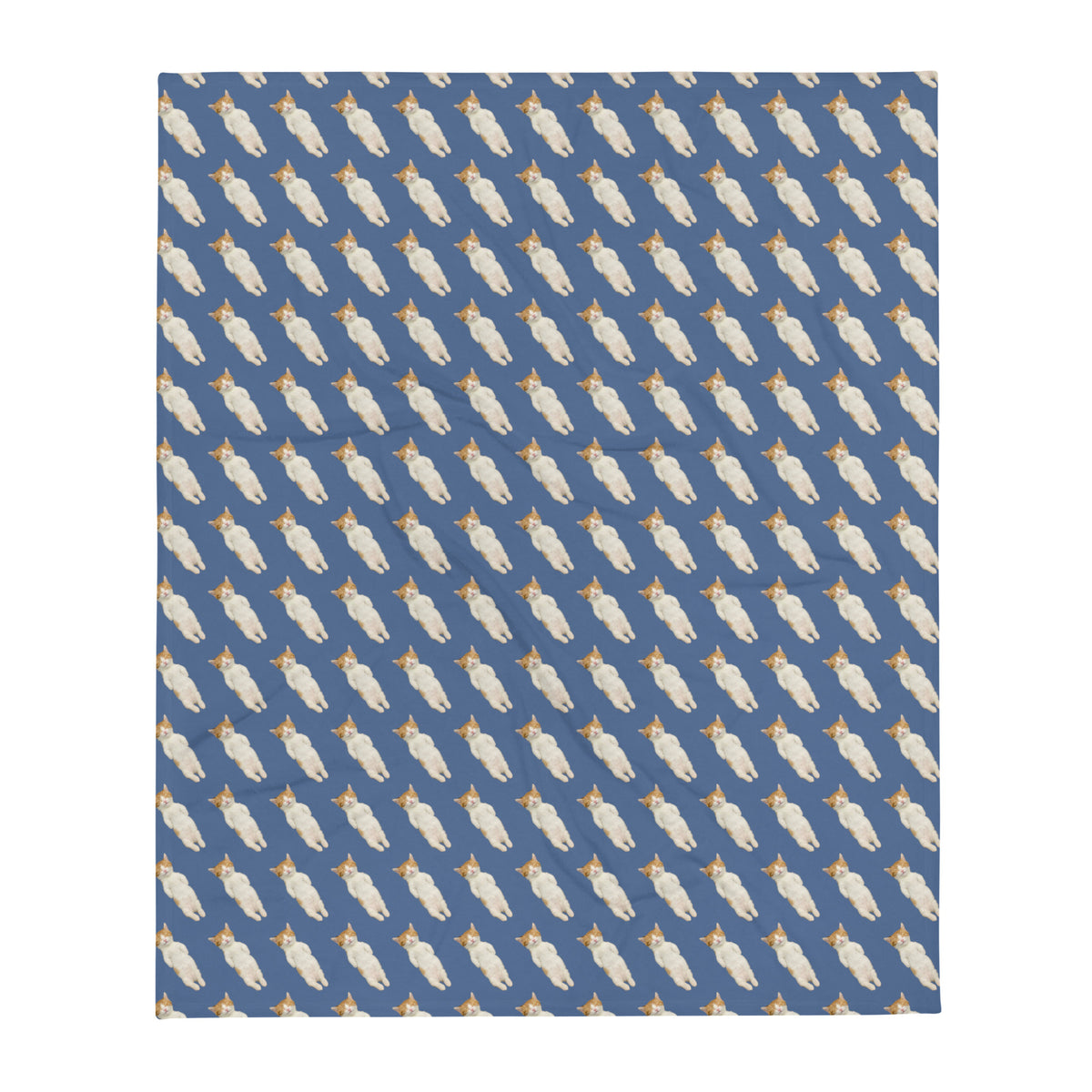 Sleeping Kitty Throw Blanket