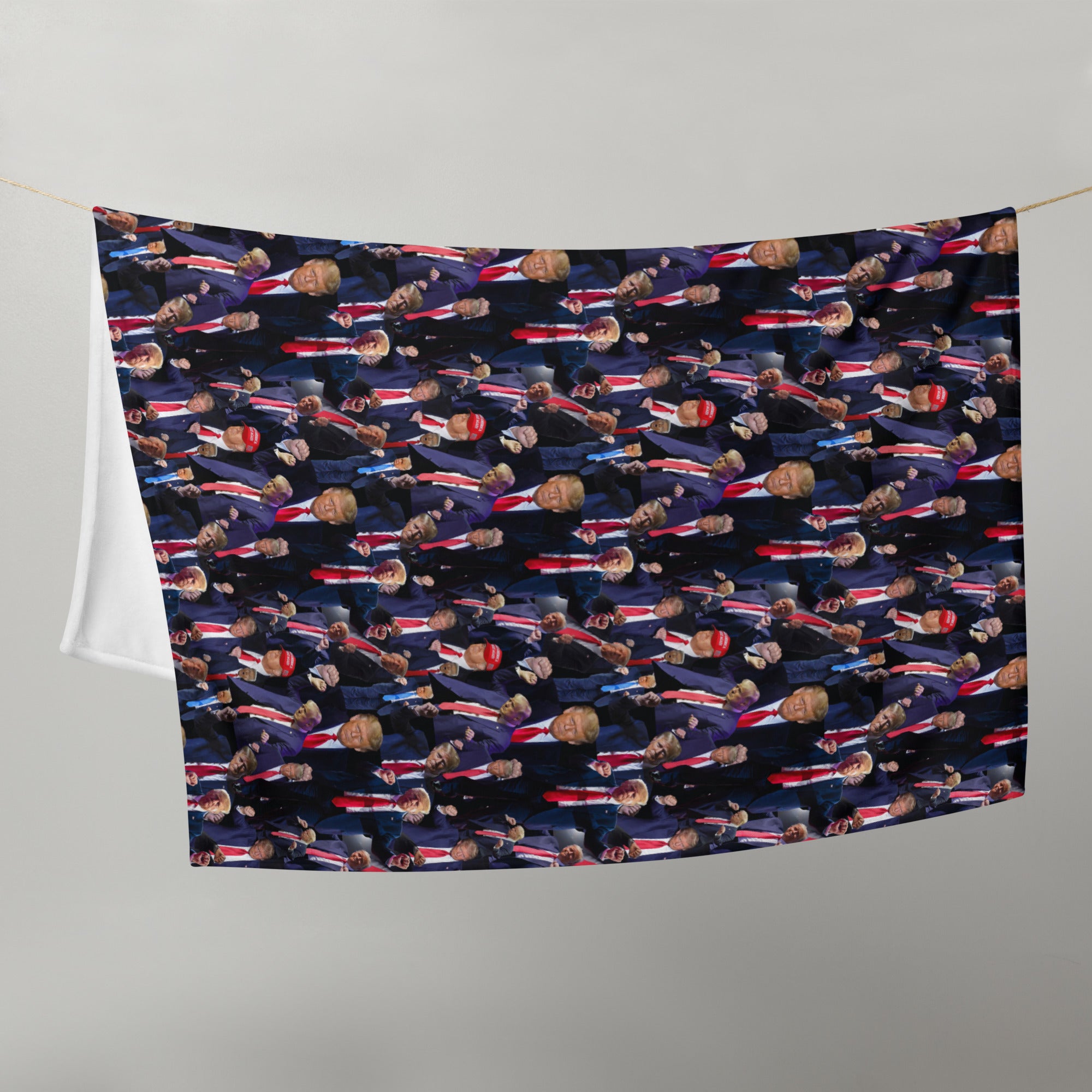 Trump Dance Throw Blanket