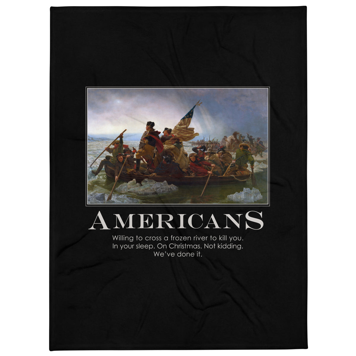Americans Throw Blanket