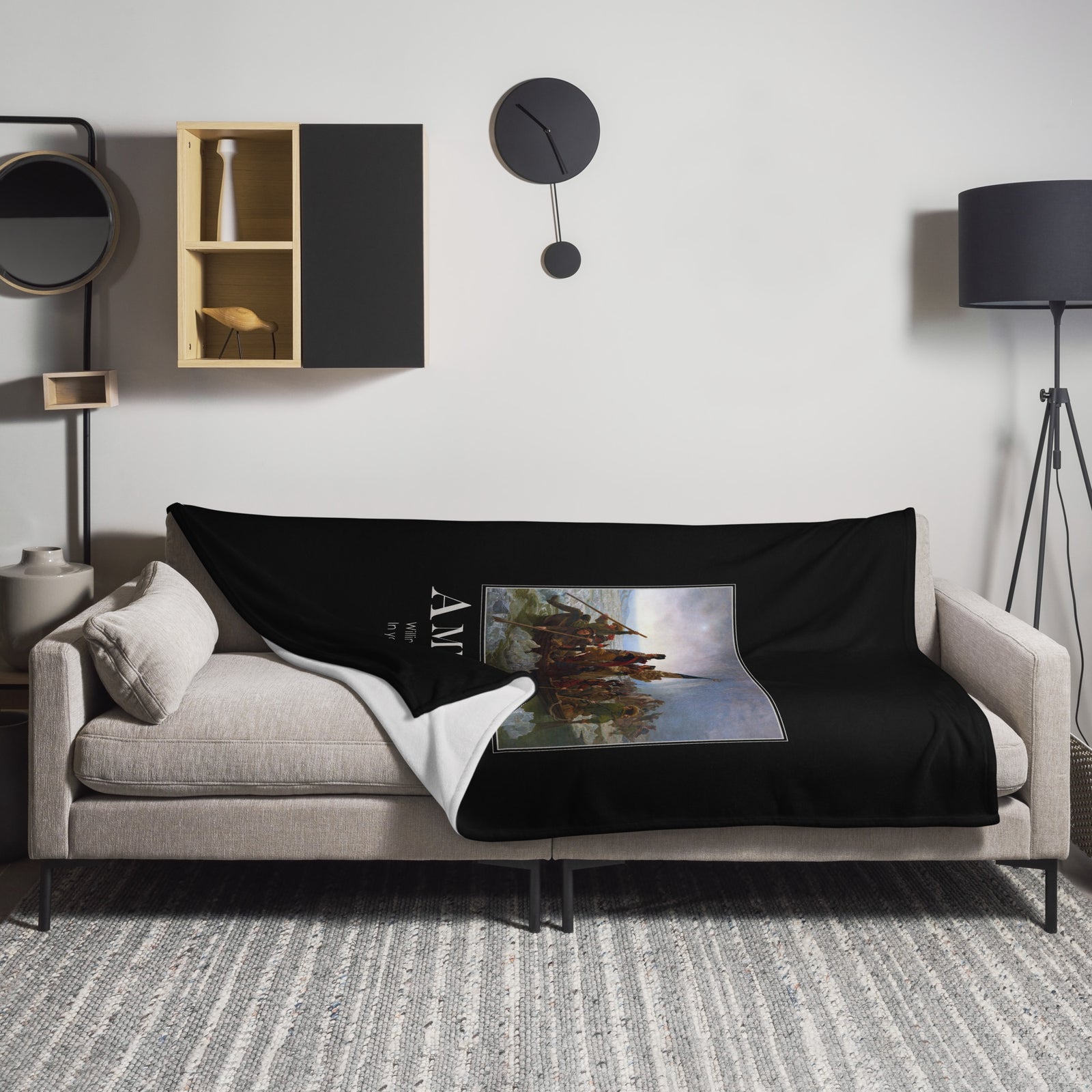 Americans Throw Blanket