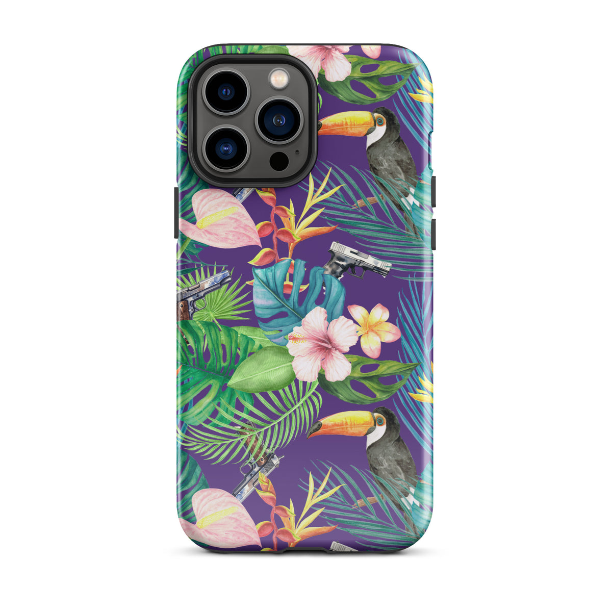 Hibiscus Bang Bang Hawaiian Tough Case for iPhone®