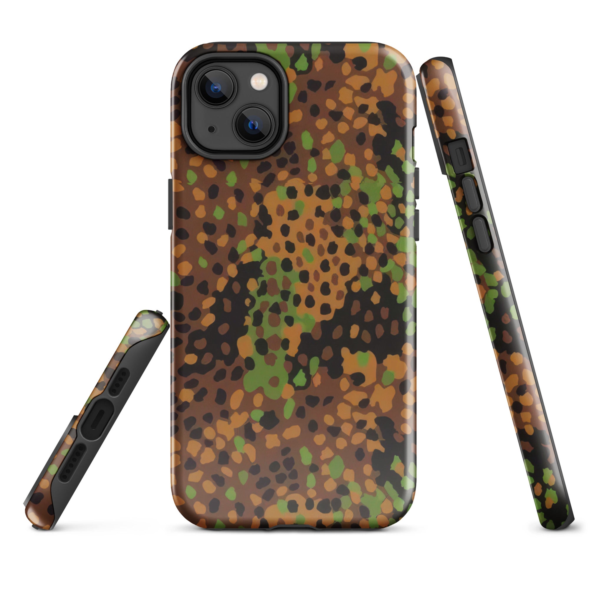 Erbsenmuster Pea Pattern Camo Tough Case for iPhone®