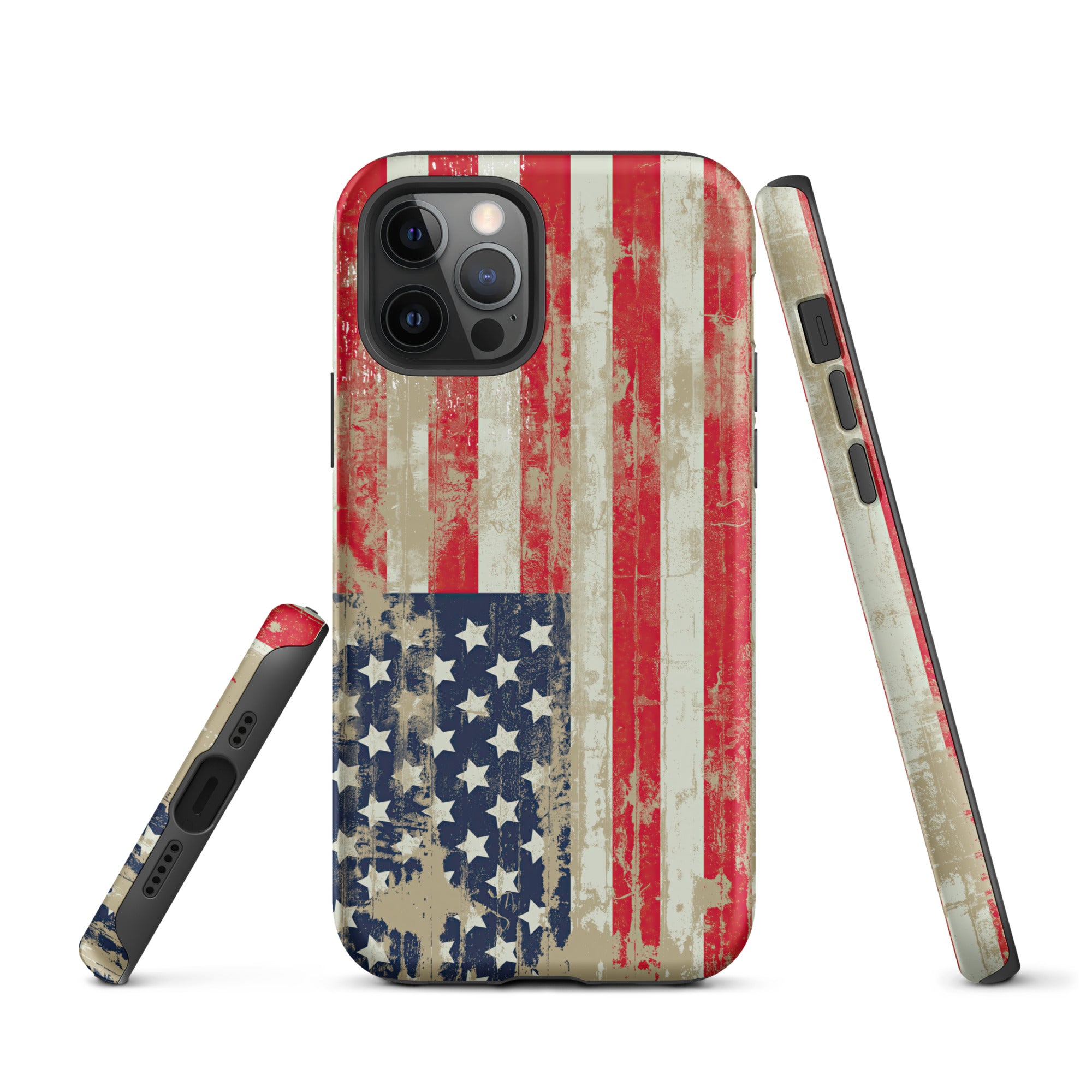 American Flag Tough Case for iPhone Matte / iPhone 12 Pro American Flag Tough Case for iPhone Matte / iPhone 12 Pro