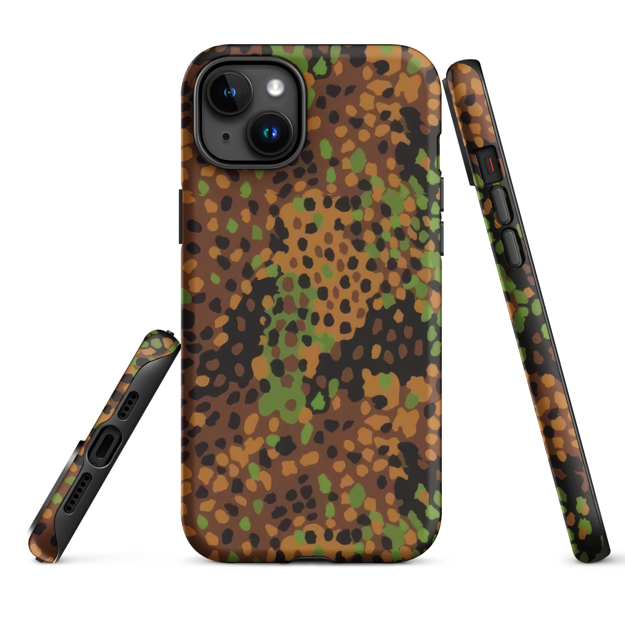 Erbsenmuster Pea Pattern Camo Tough Case for iPhone®