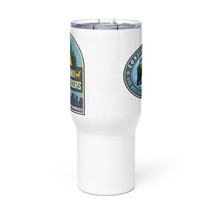 Conserve Freedom Outdoors Travel Mug with a Handle