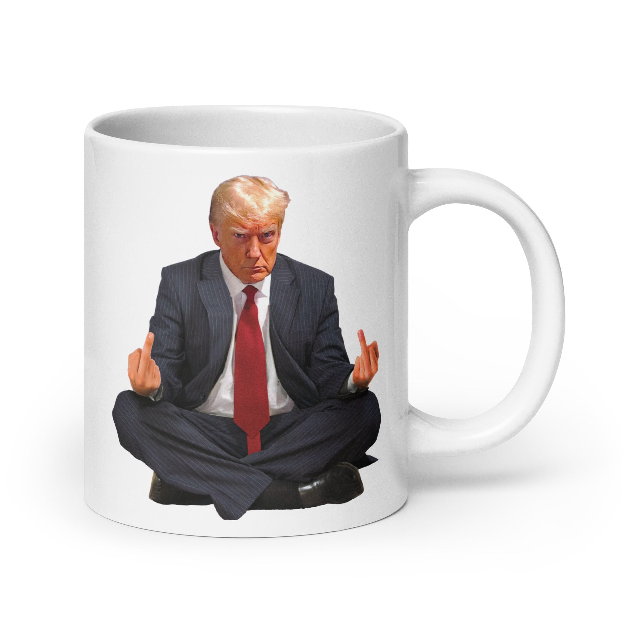 Donald Trump Meditation Coffee Mugs
