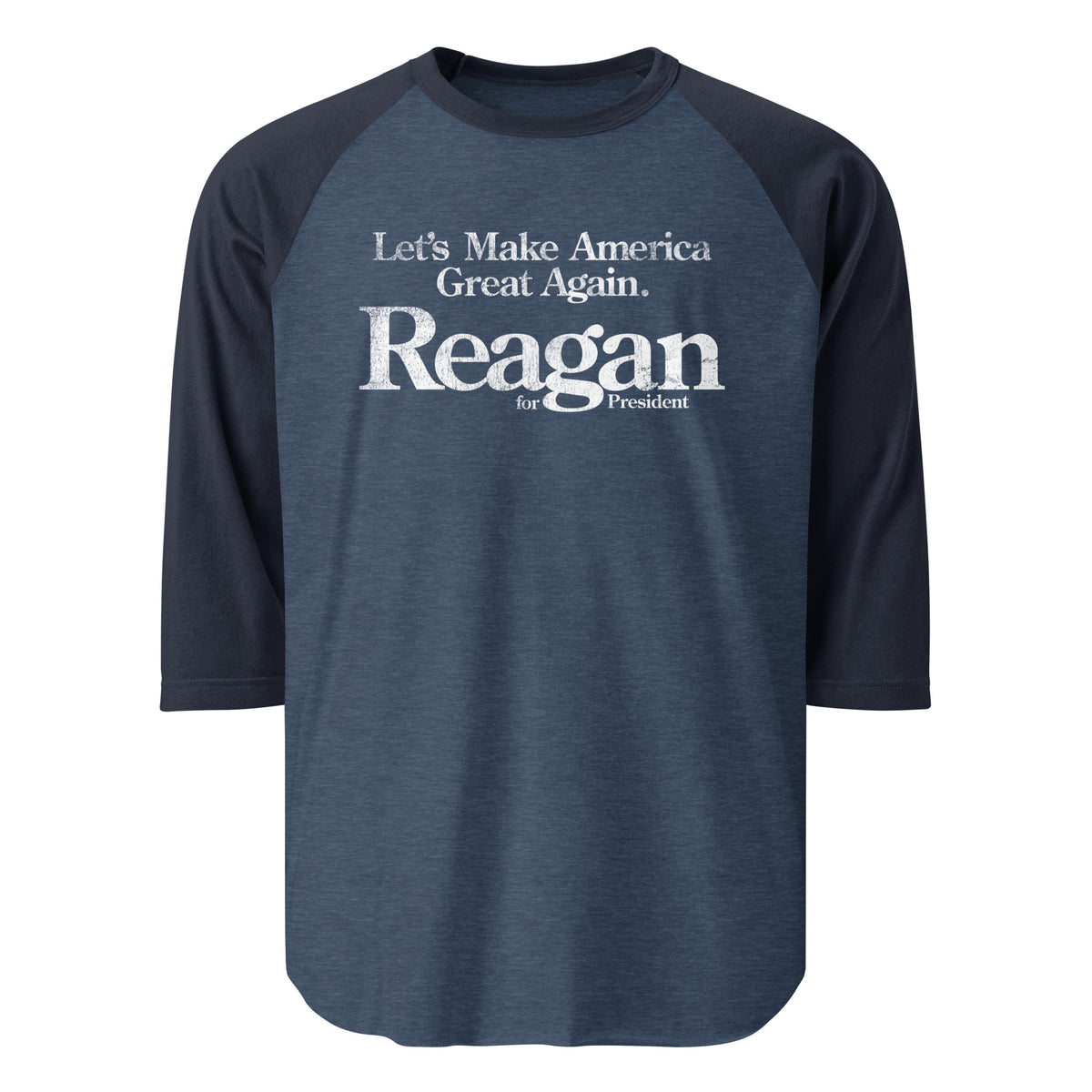 Reagan 1980 3/4 Sleeve Raglan Shirt
