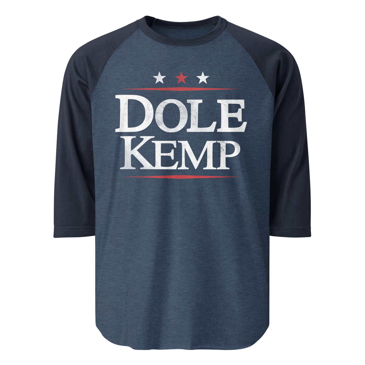 Dole Kemp 1996 Campaign 3/4 Sleeve Raglan Shirt