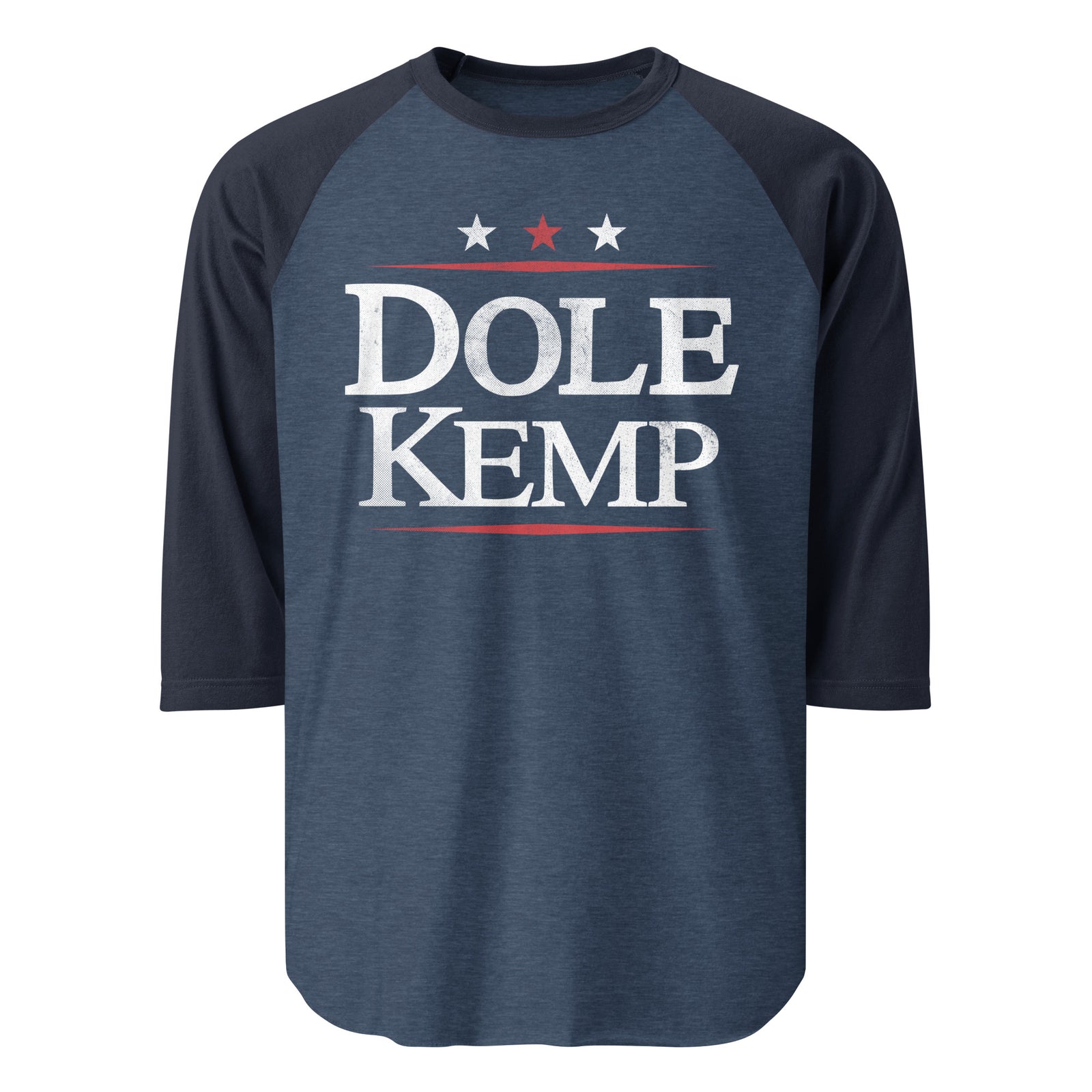Dole Kemp 1996 Campaign 3/4 Sleeve Raglan Shirt