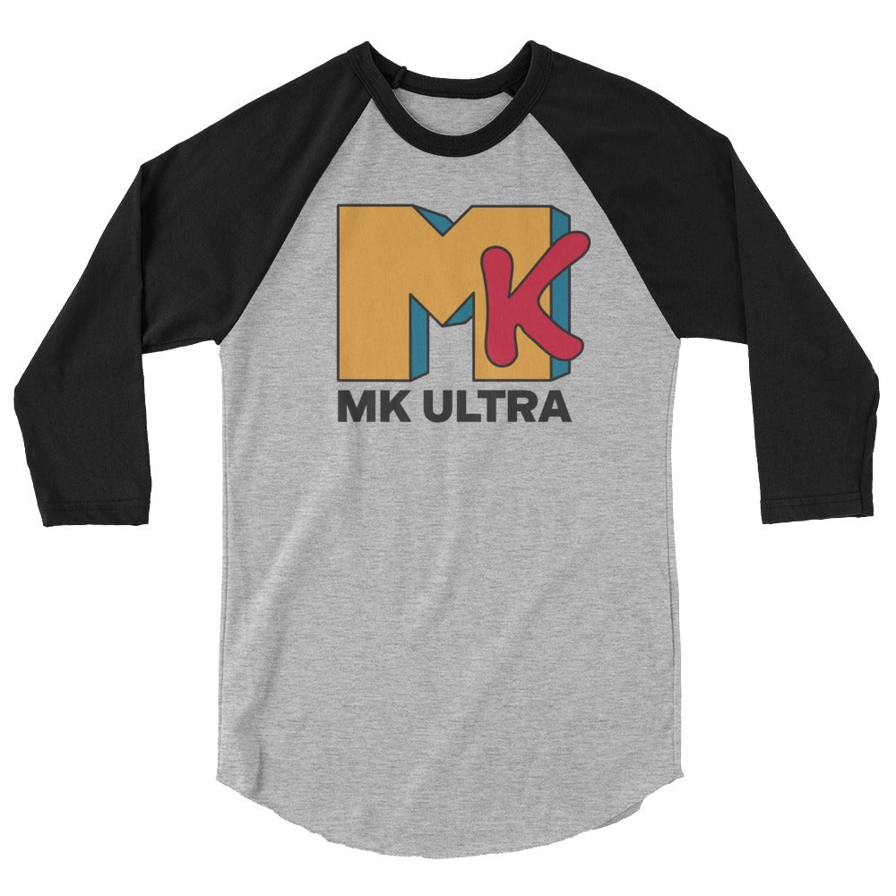 MK Ultra 3/4 Sleeve Raglan
