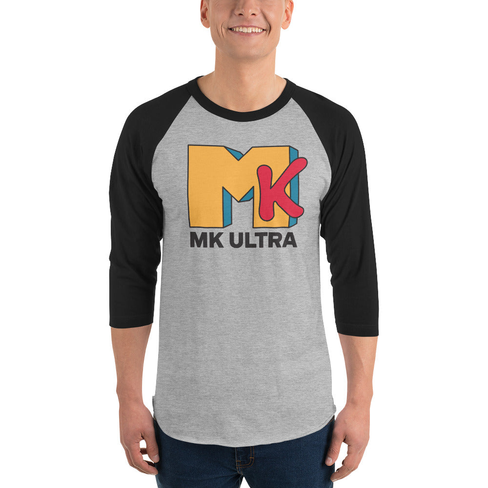 MK Ultra 3/4 Sleeve Raglan