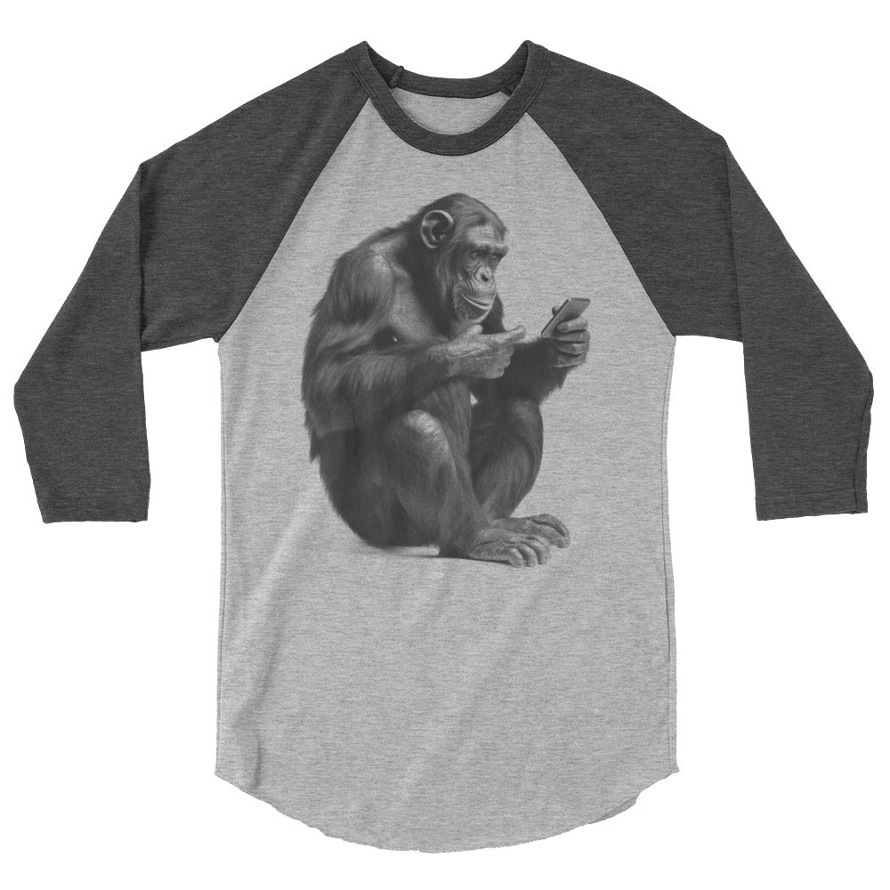 iChimp 3/4 Sleeve Raglan Shirt