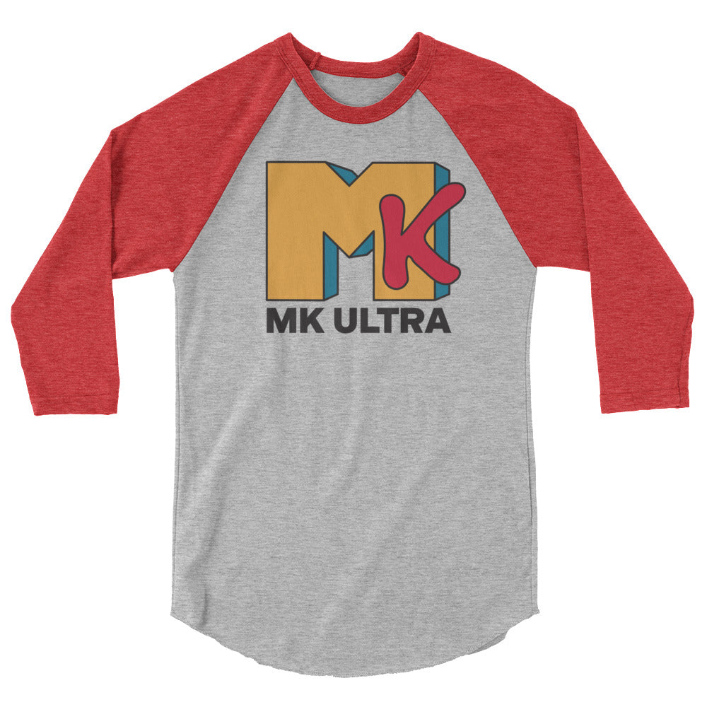 MK Ultra 3/4 Sleeve Raglan