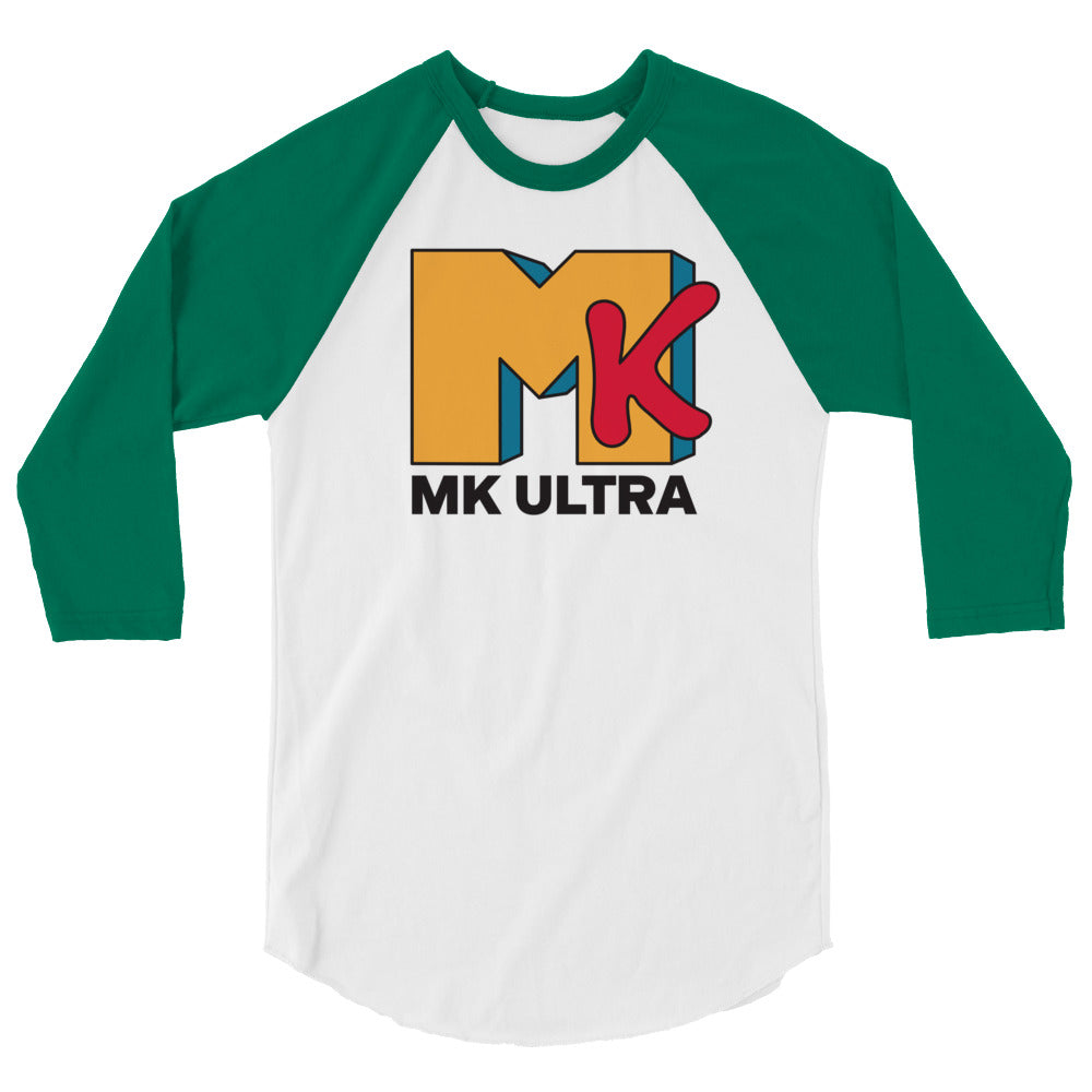 MK Ultra 3/4 Sleeve Raglan