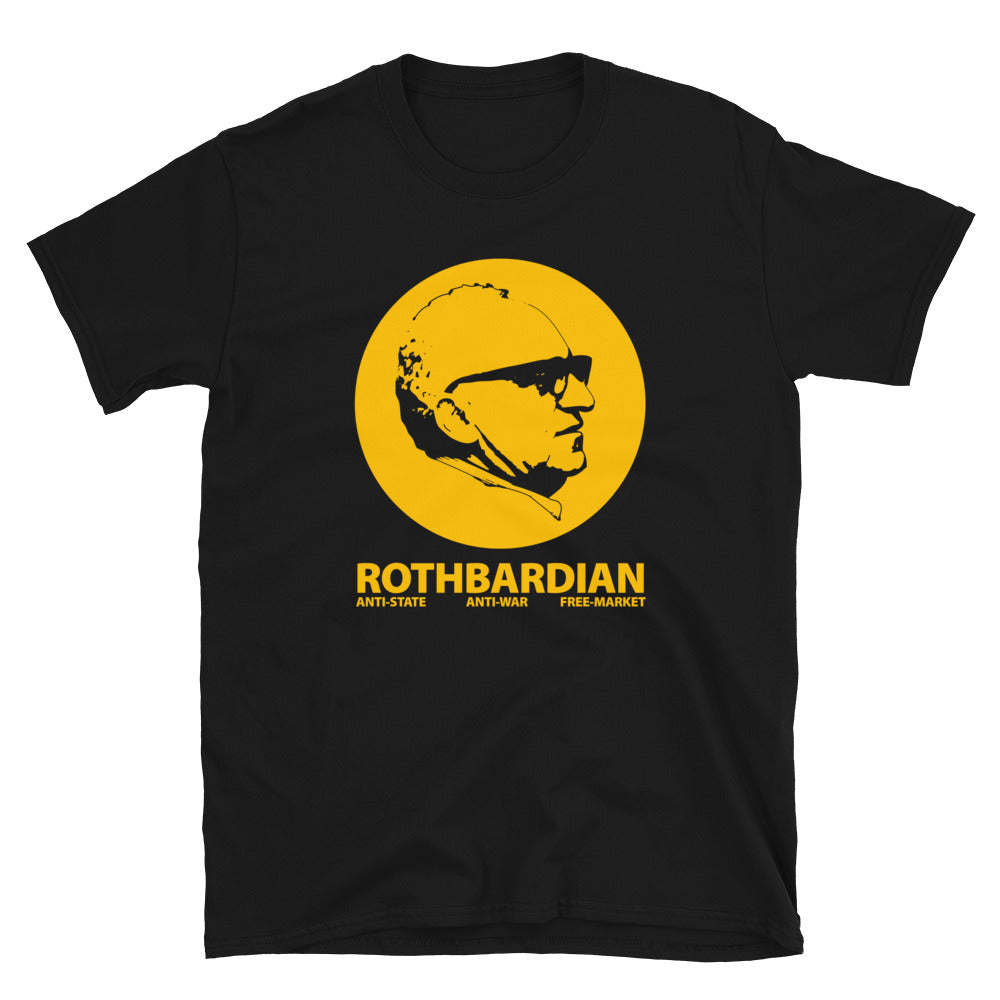 Left Rothbardians Rothbardian Murray Rothbard Shirt - Liberty Maniacs