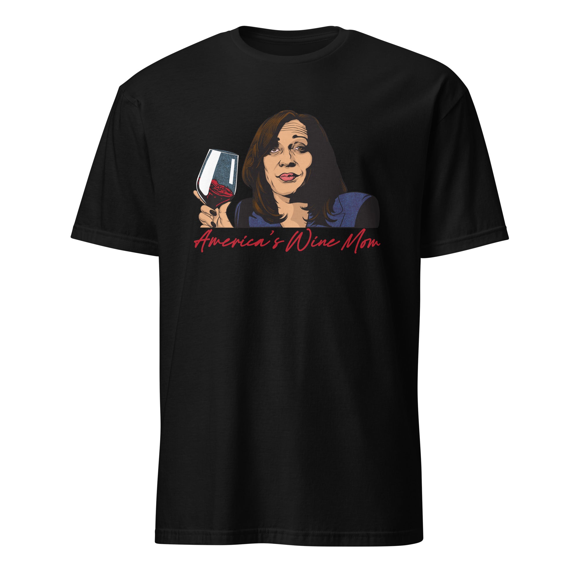 Kamala Harris America's Wine Mom T-Shirt