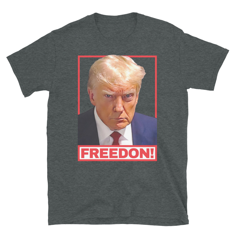 FREEDON Trump Mugshot Short-Sleeve T-Shirt