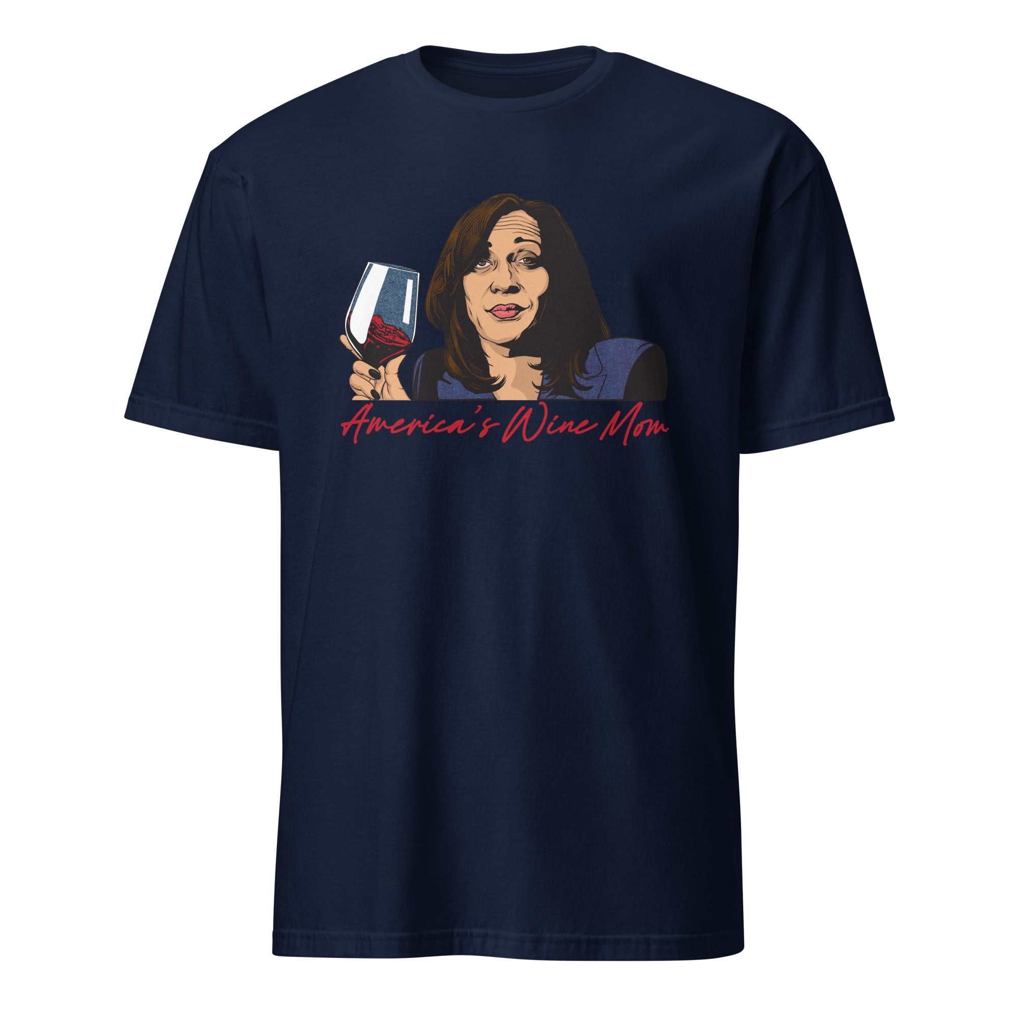 Kamala Harris America's Wine Mom T-Shirt