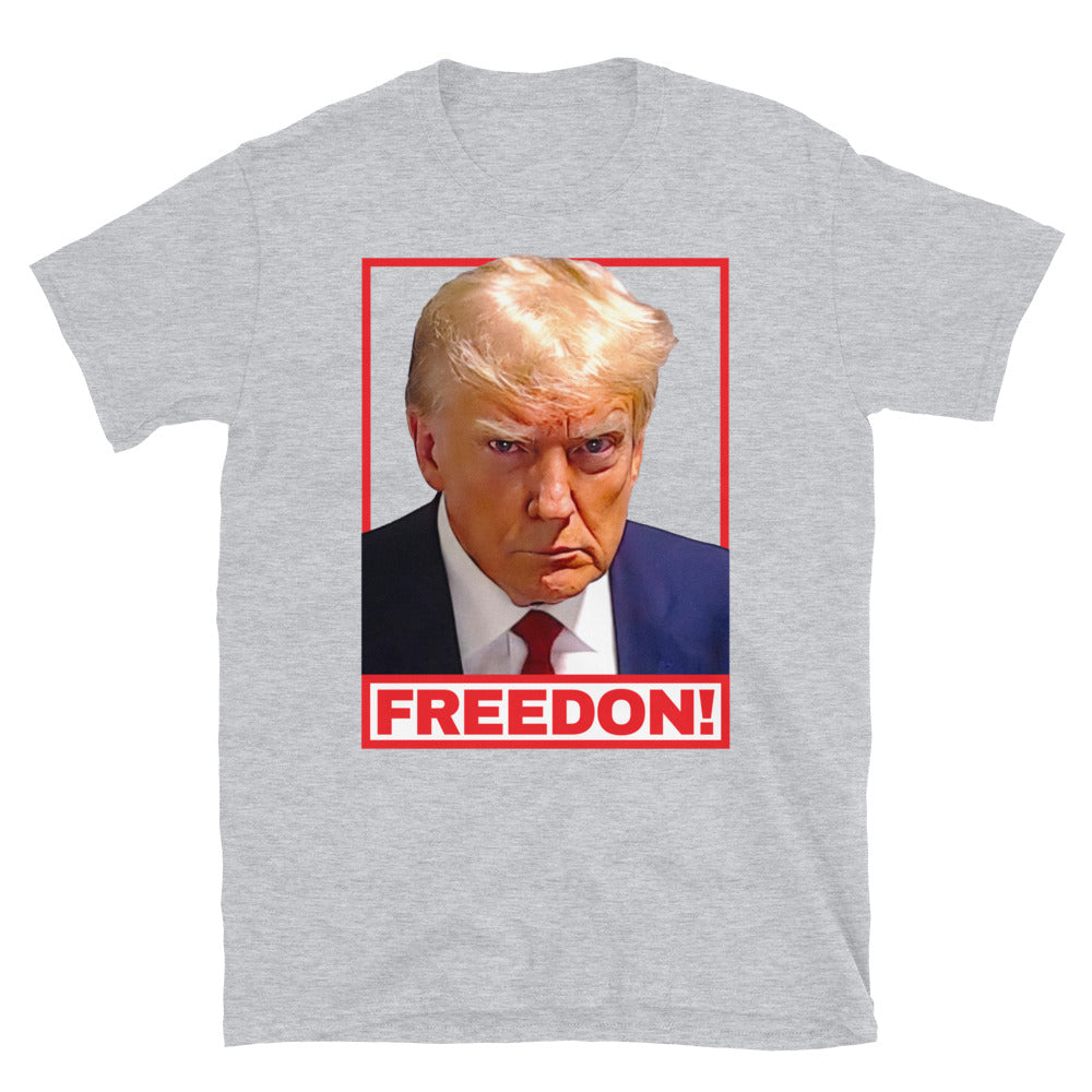 FREEDON Trump Mugshot Short-Sleeve T-Shirt