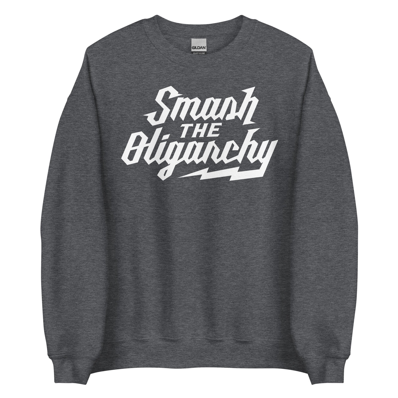 Smash the Oligarchy Crewneck Sweatshirt