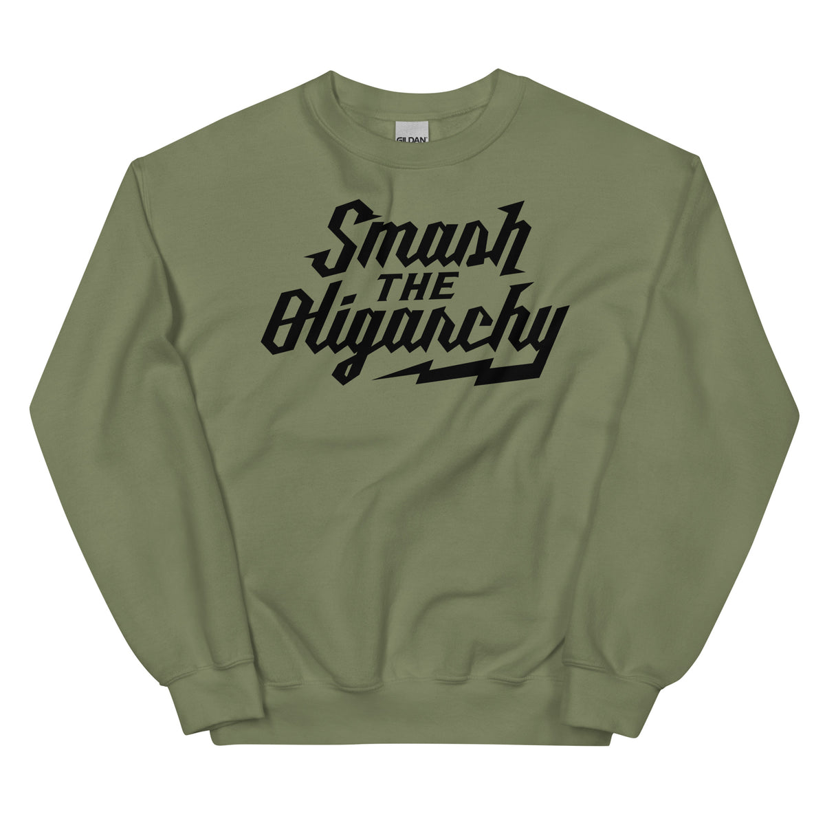 Smash the Oligarchy Crewneck Sweatshirt