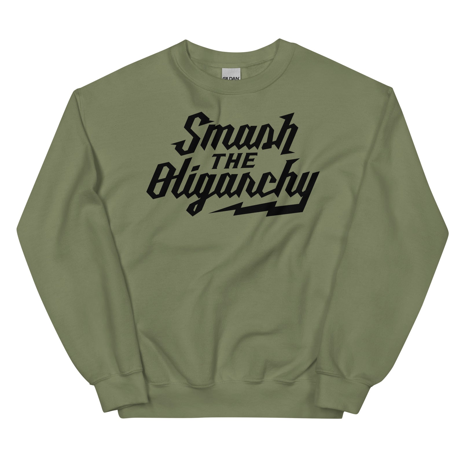 Smash the Oligarchy Crewneck Sweatshirt