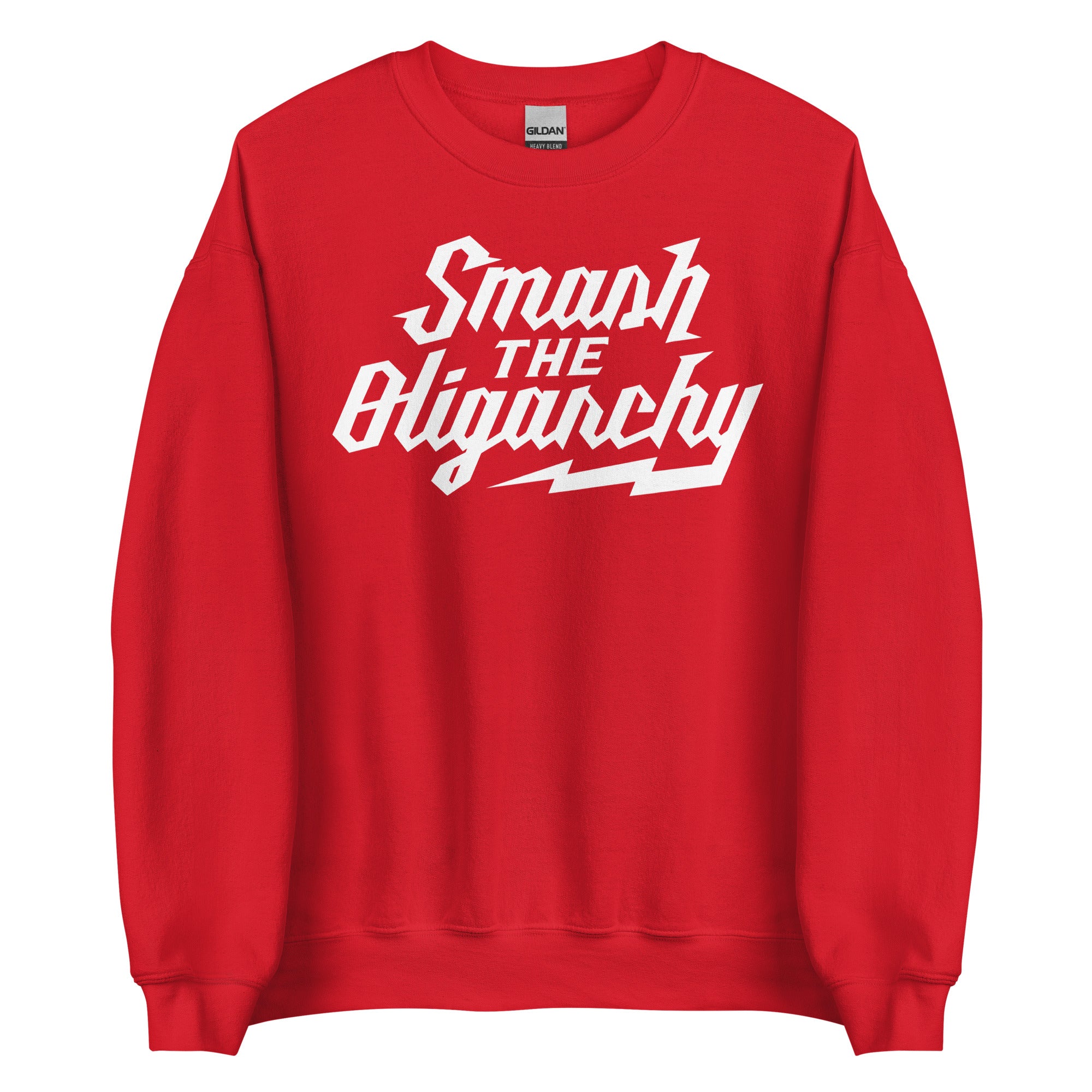 Smash the Oligarchy Crewneck Sweatshirt