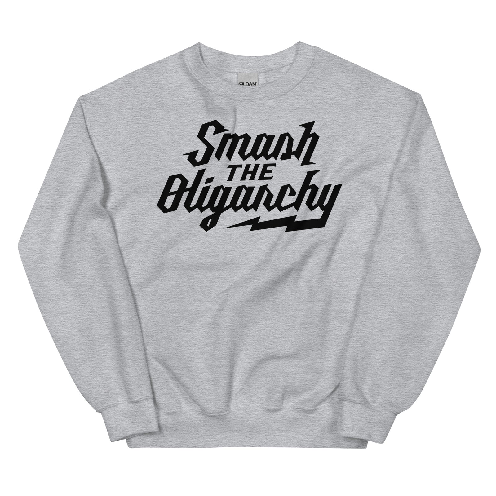Smash the Oligarchy Crewneck Sweatshirt