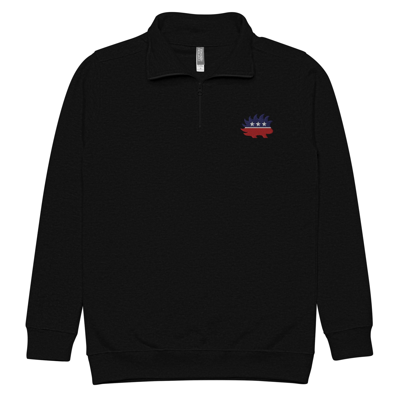 Porcupine Libertarian Logo Fleece Pullover