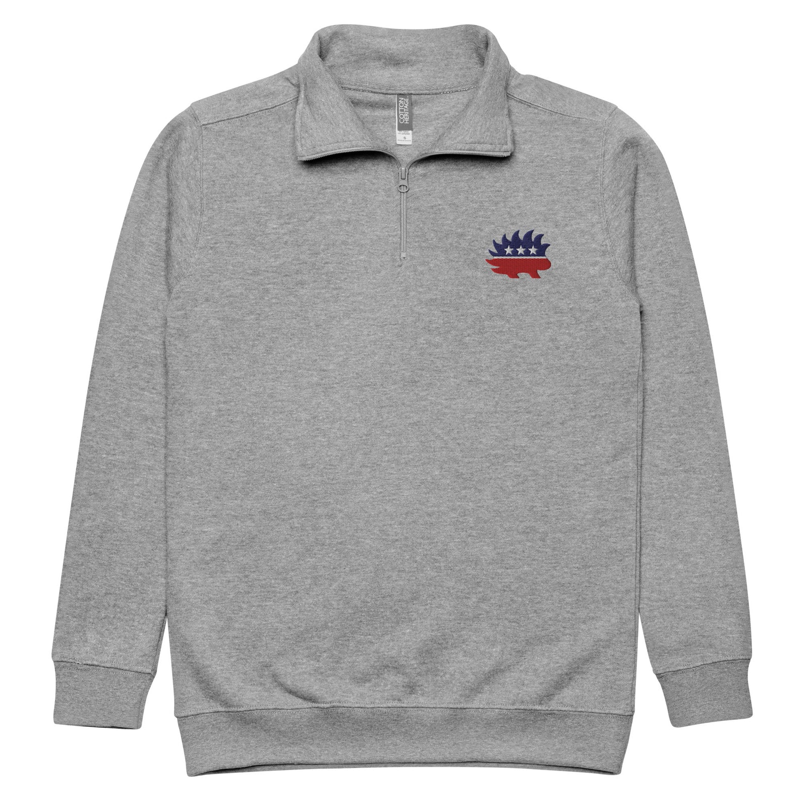Porcupine Libertarian Logo Fleece Pullover