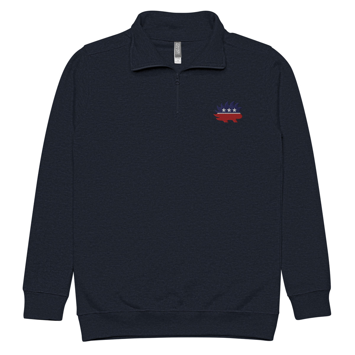 Porcupine Libertarian Logo Fleece Pullover