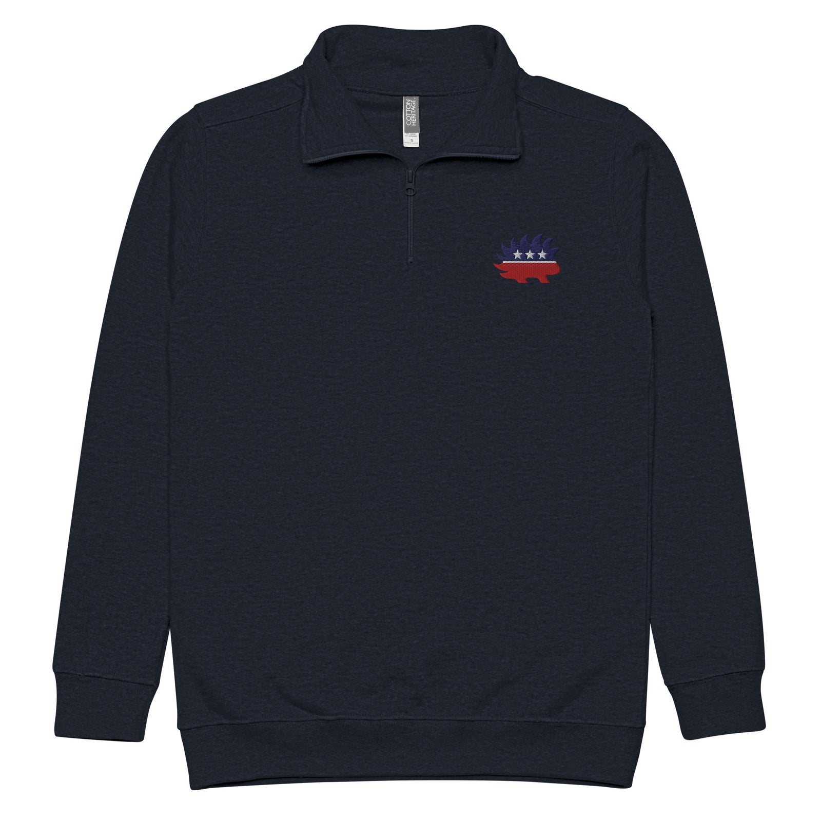 Porcupine Libertarian Logo Fleece Pullover