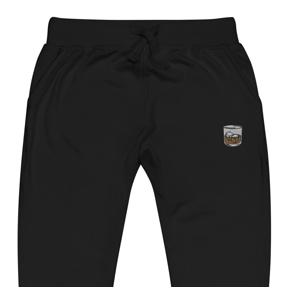Whiskey Lowball Fleece Sweatpants
